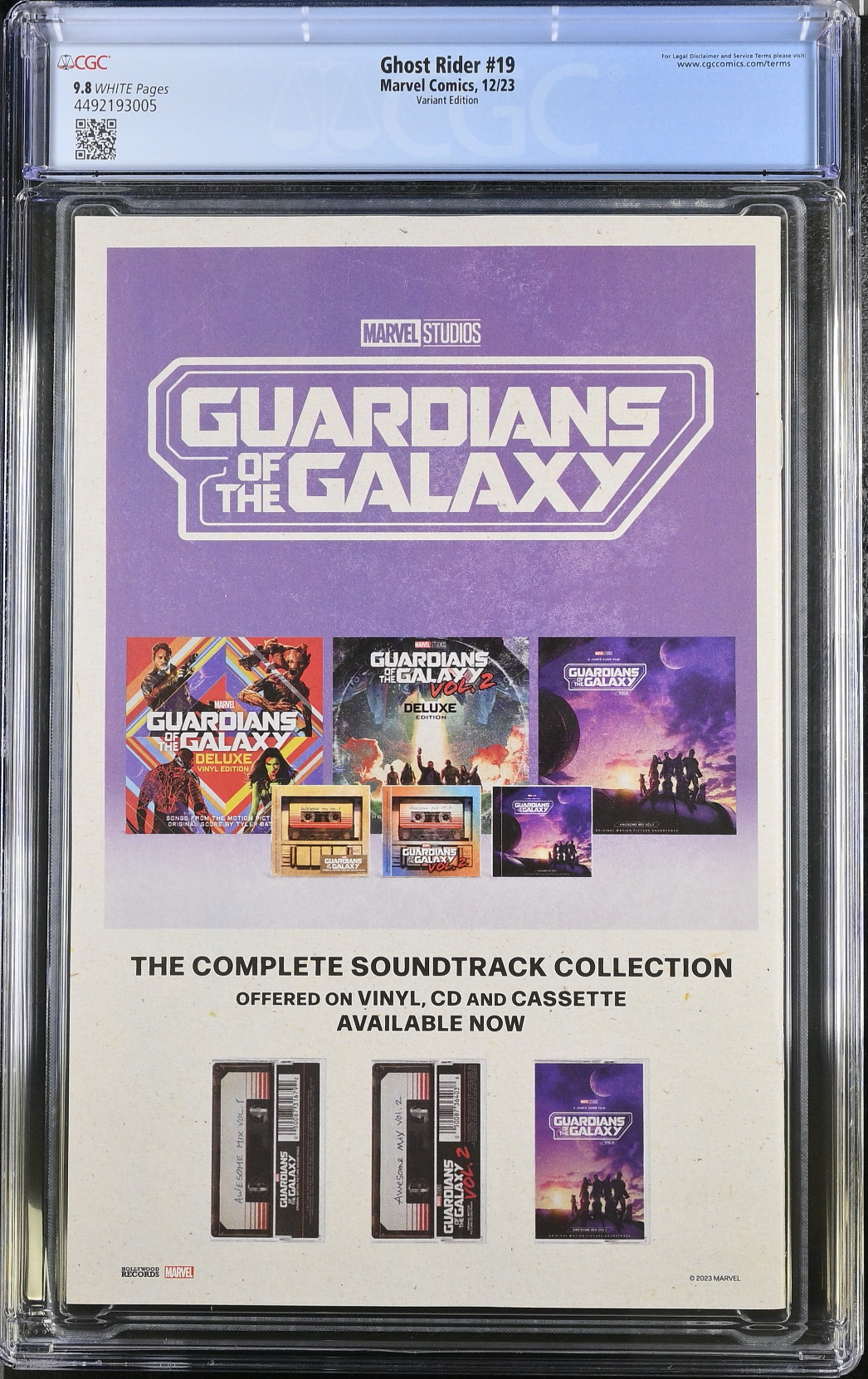 Ghost Rider #19 Vecchio Variant CGC 9.8