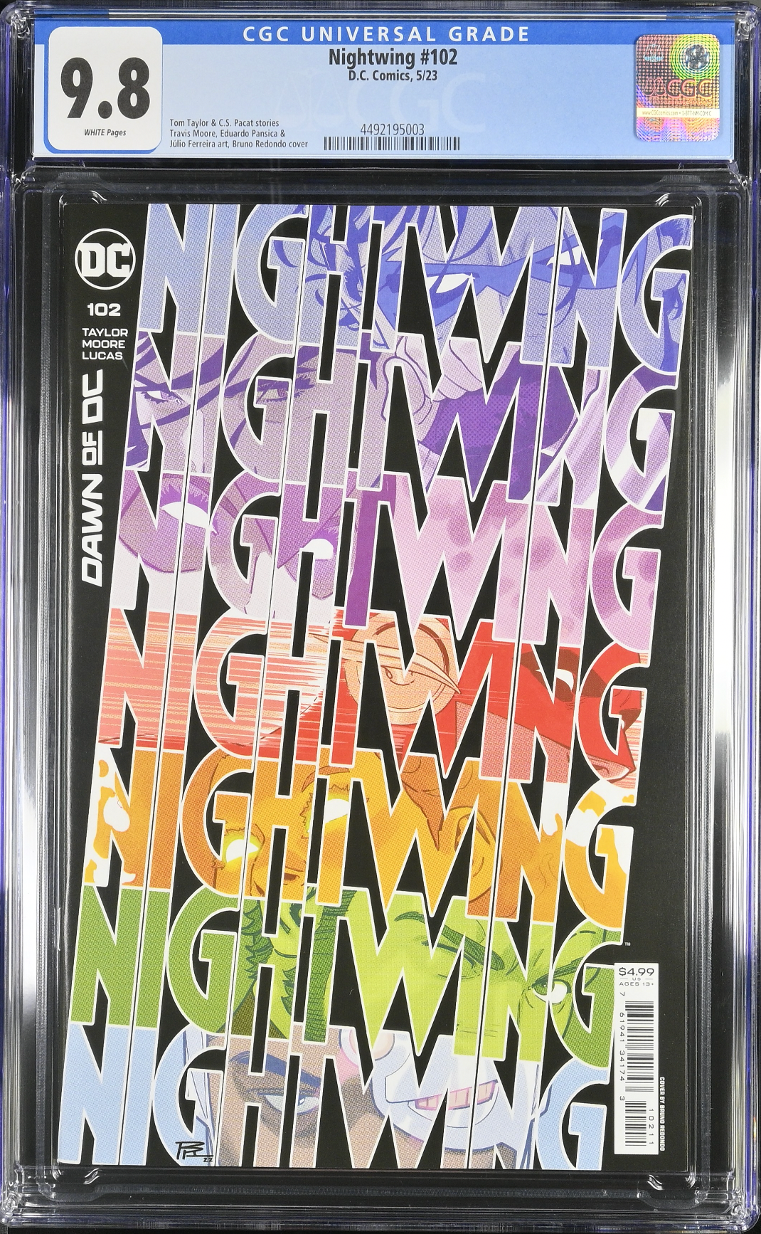 Nightwing #102 CGC 9.8