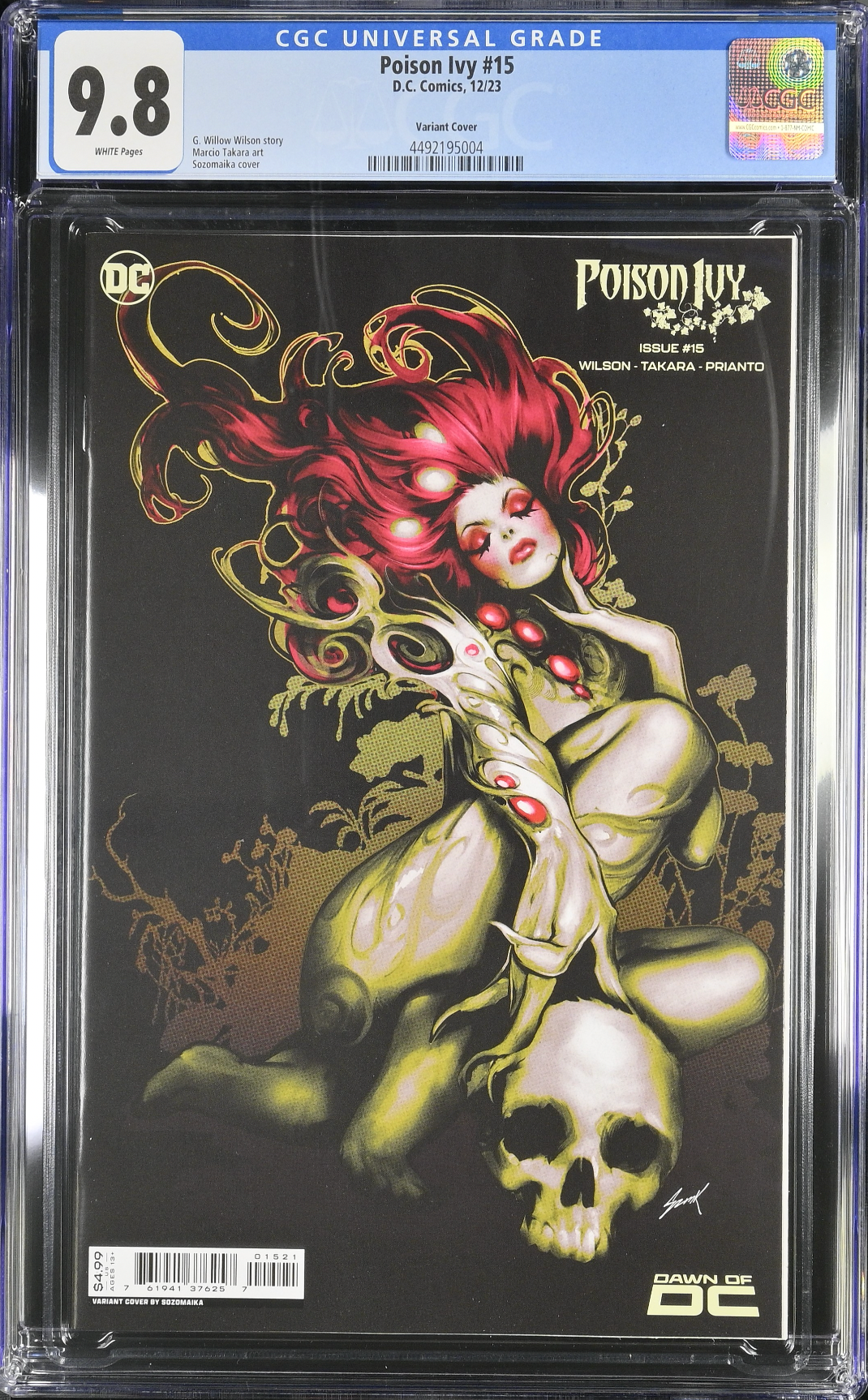 Poison Ivy #15 Sozomaika Variant CGC 9.8