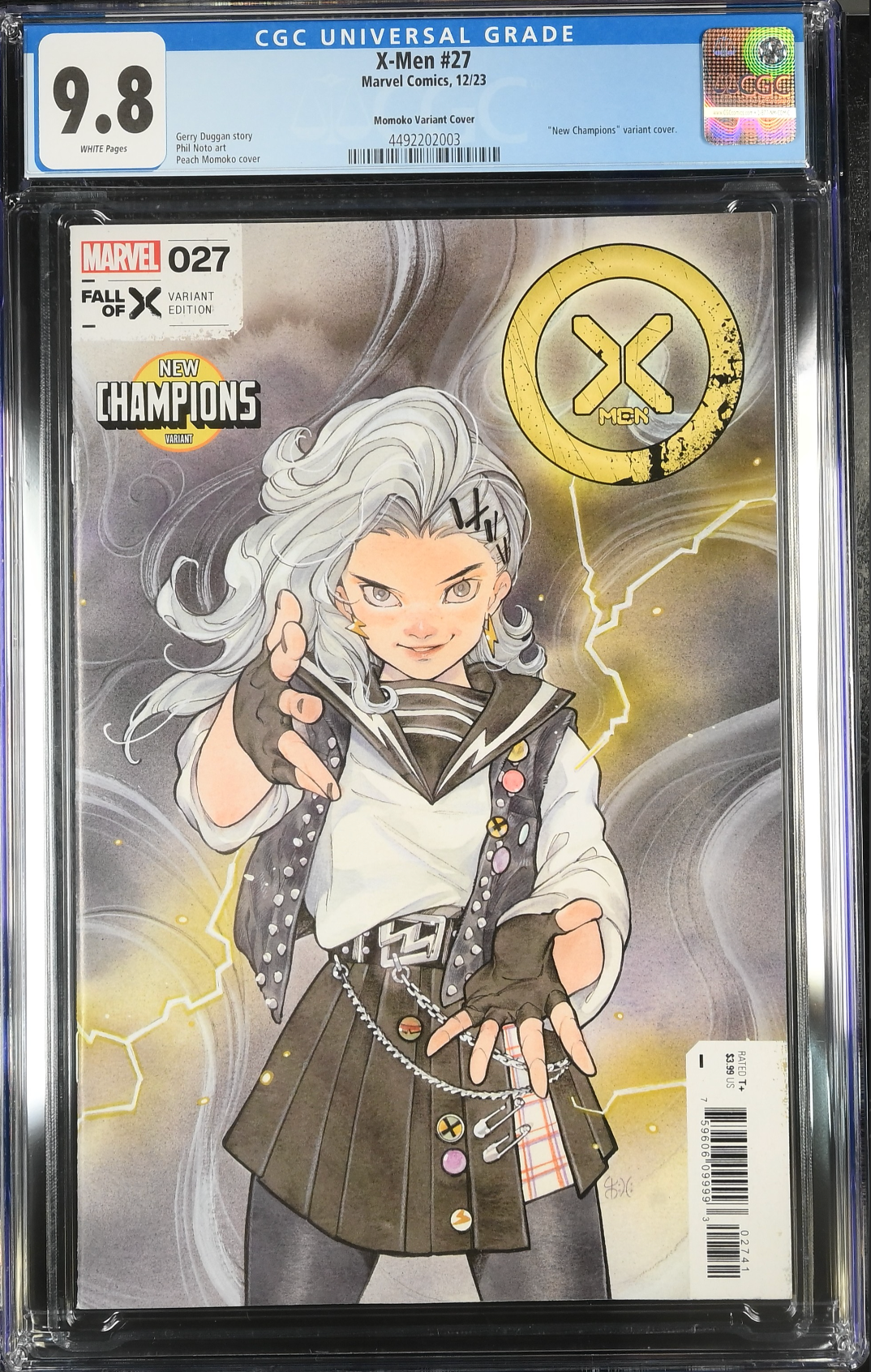 X-Men #27 Momoko Variant CGC 9.8