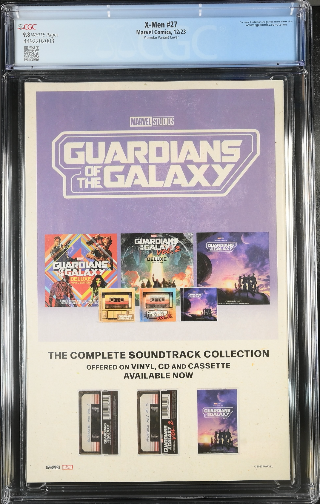 X-Men #27 Momoko Variant CGC 9.8