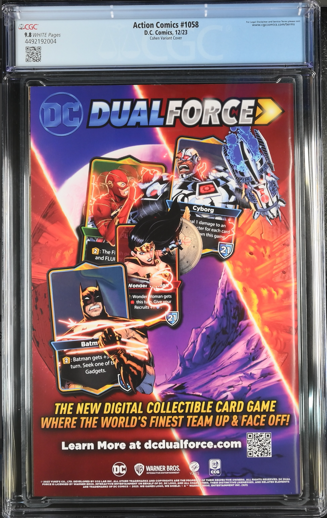 Action Comics #1058 Cohen Variant CGC 9.8