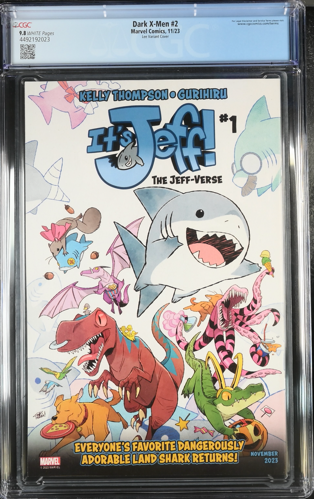 Dark X-Men #2 JeeHyung Lee Variant CGC 9.8