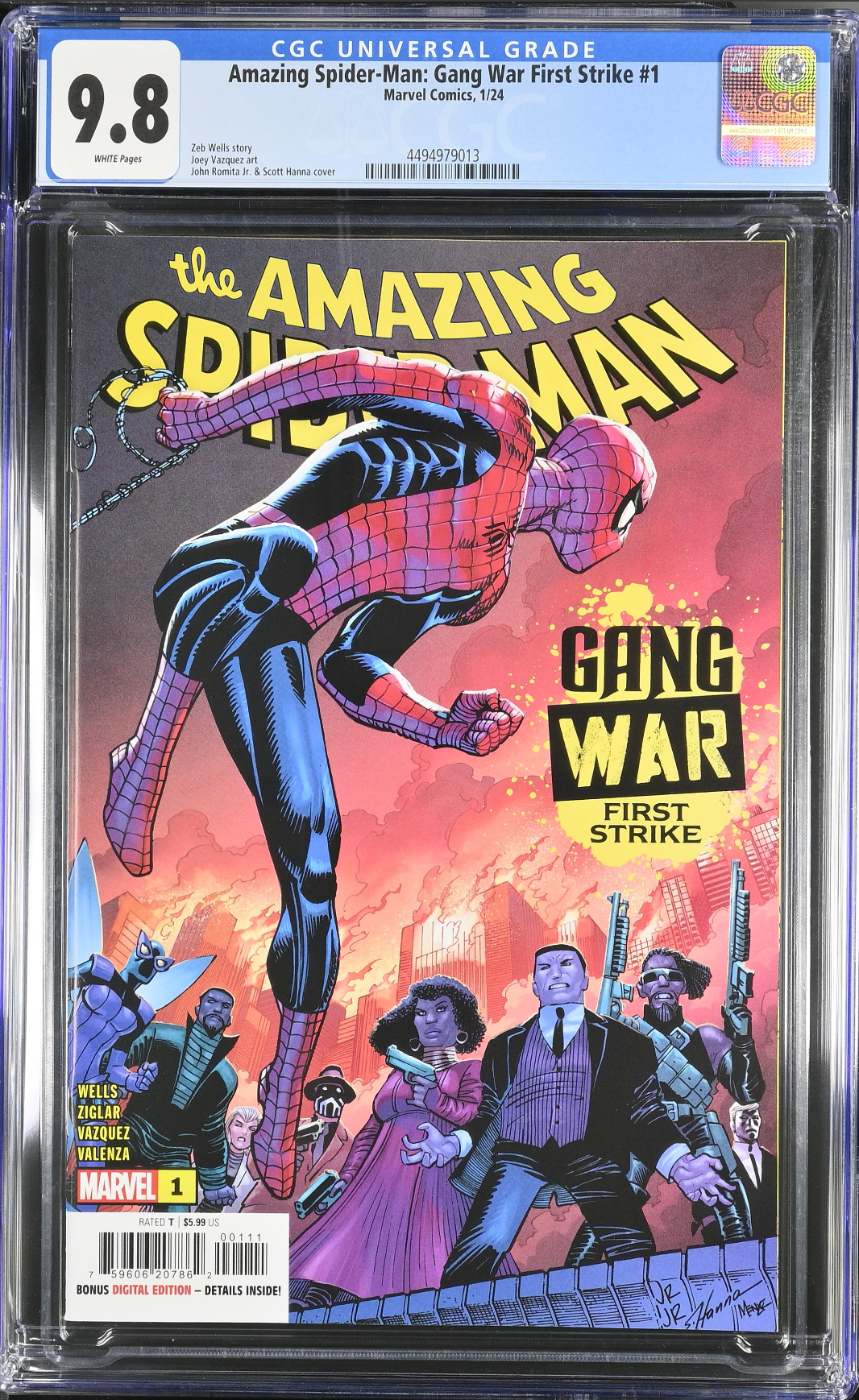 Amazing Spider-Man: Gang War - First Strike #1 CGC 9.8