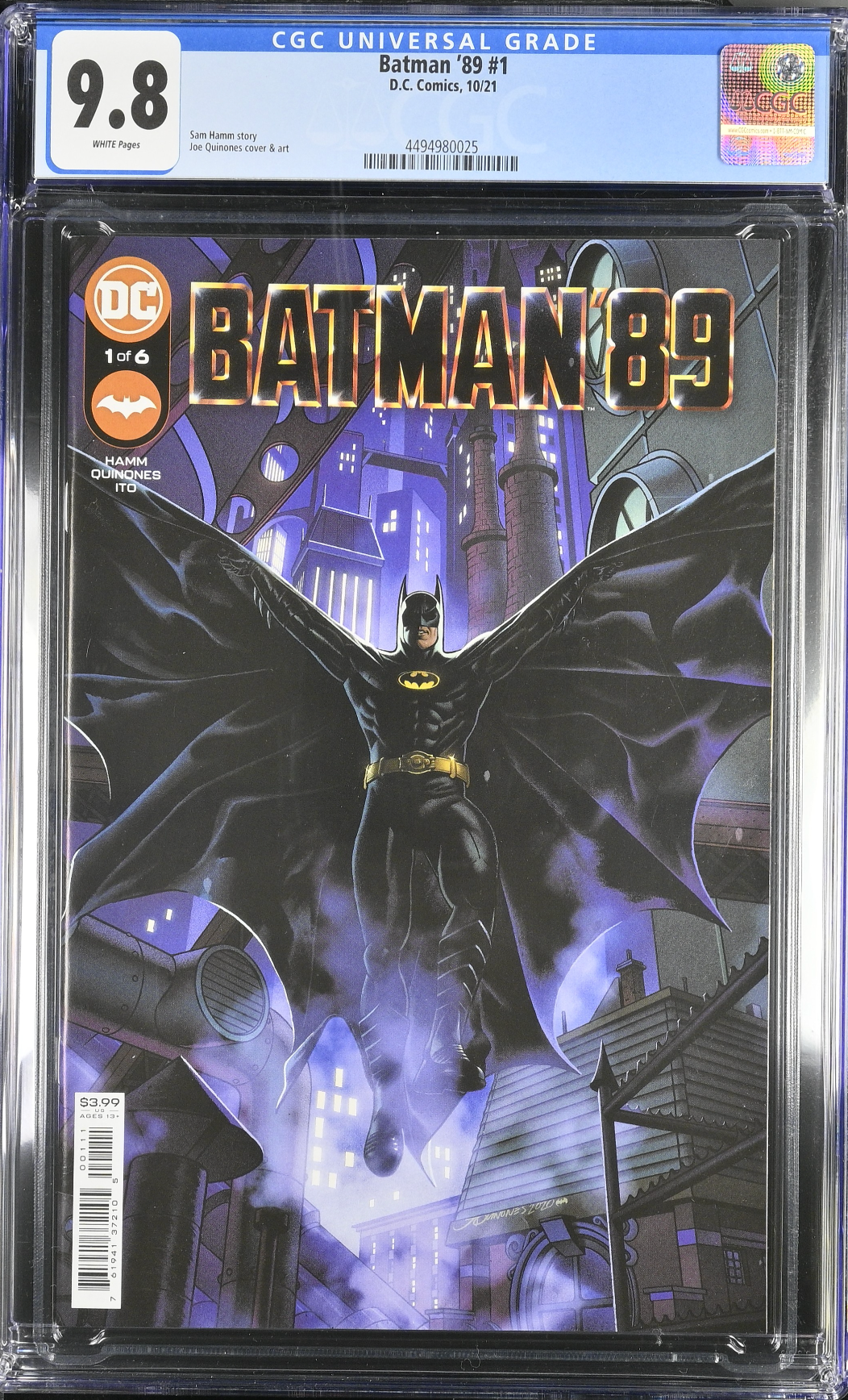 Batman '89 #1 CGC 9.8