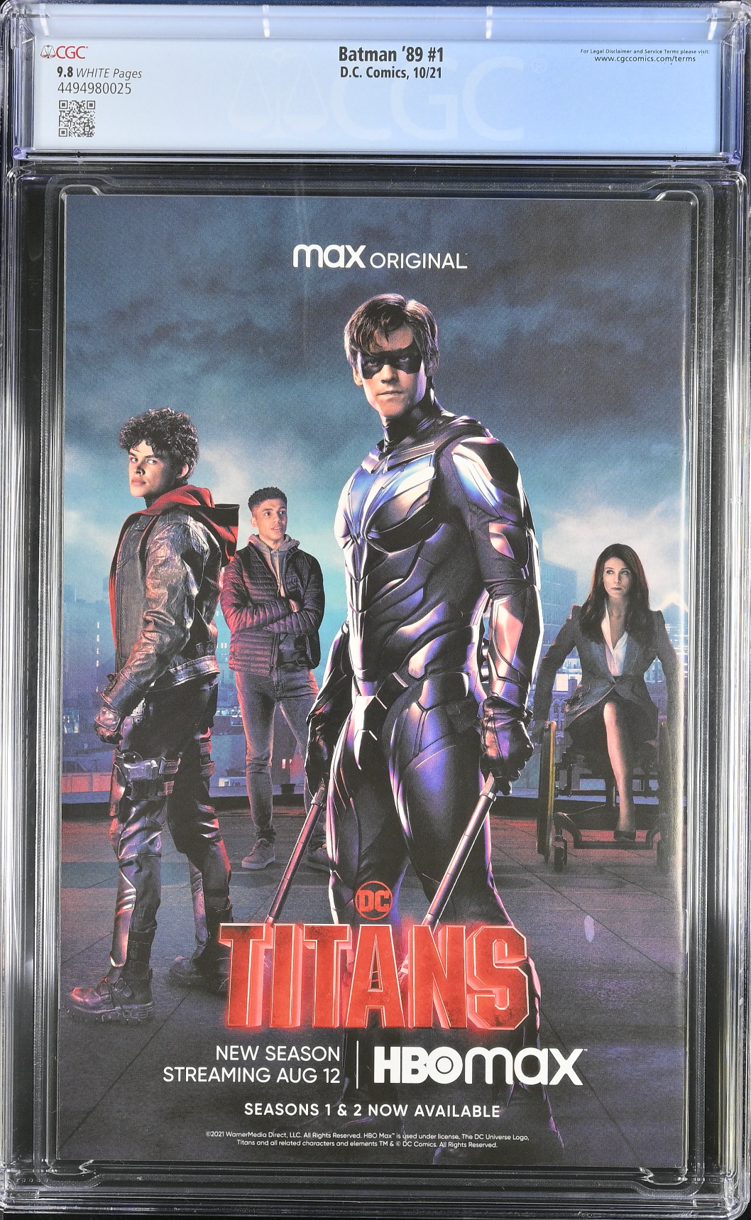 Batman '89 #1 CGC 9.8