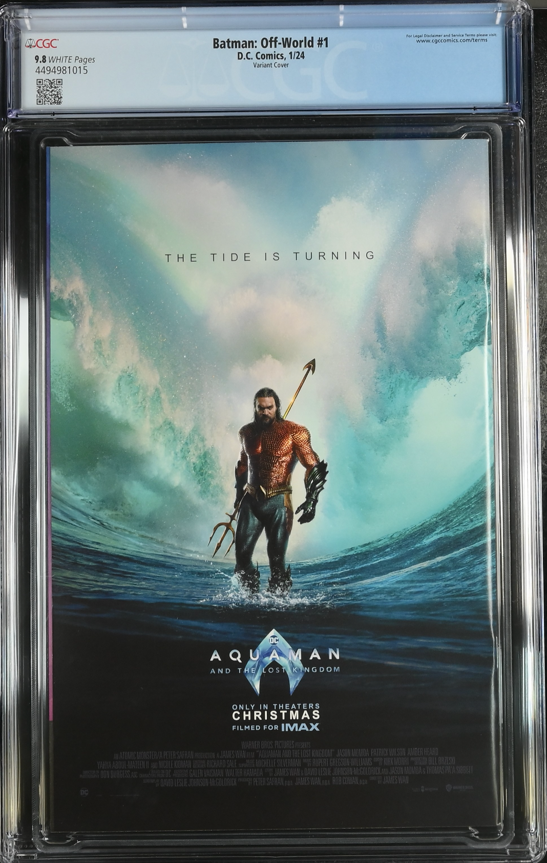 Batman: Off-World #1 Li Variant CGC 9.8