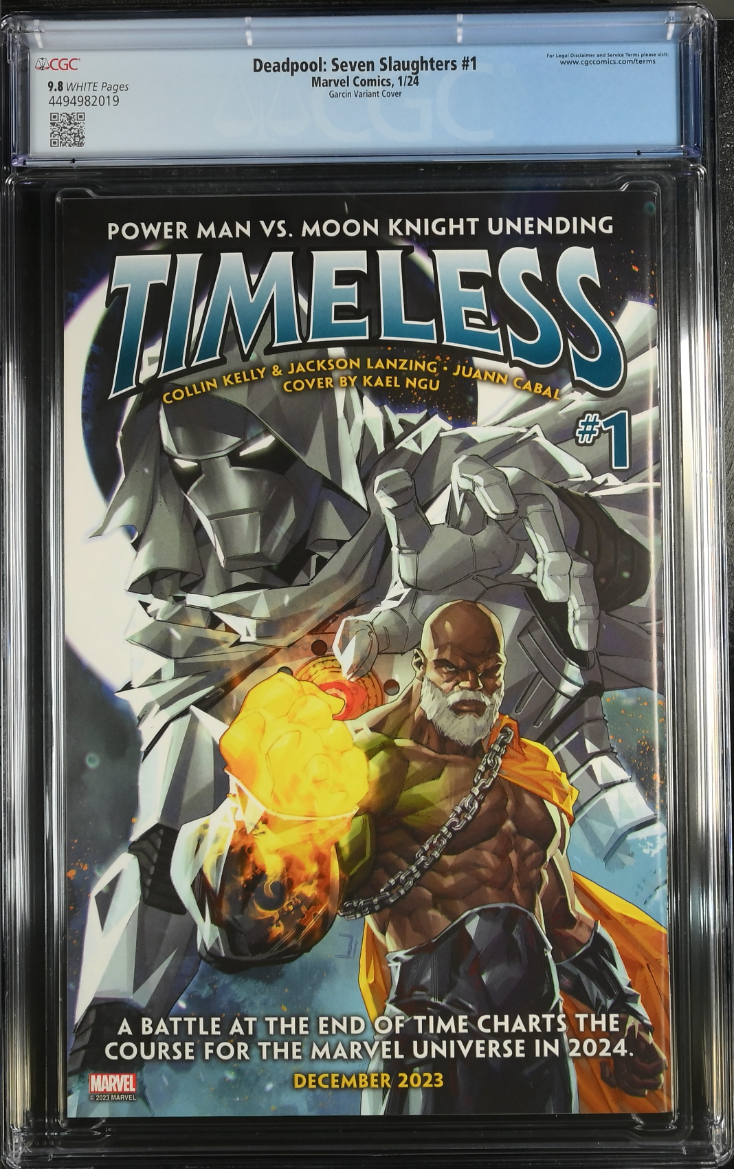 Deadpool: Seven Slaughters #1 Garcin Variant CGC 9.8