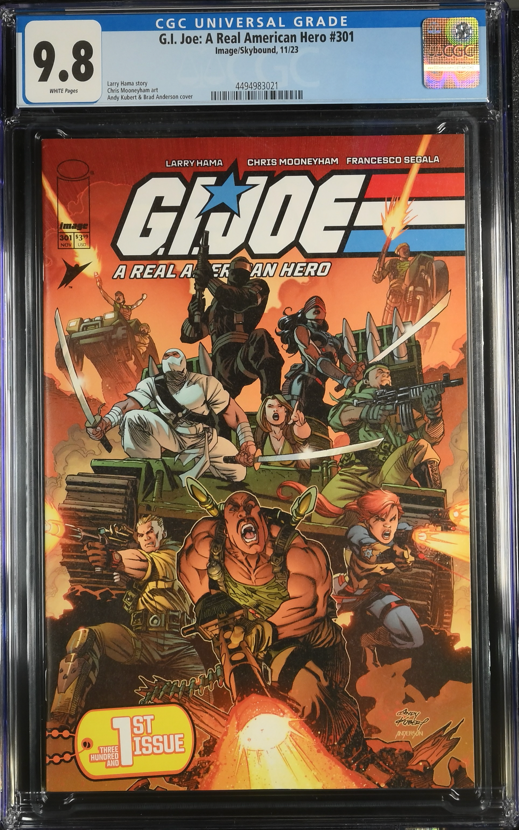 G.I. Joe: A Real American Hero #301 CGC 9.8
