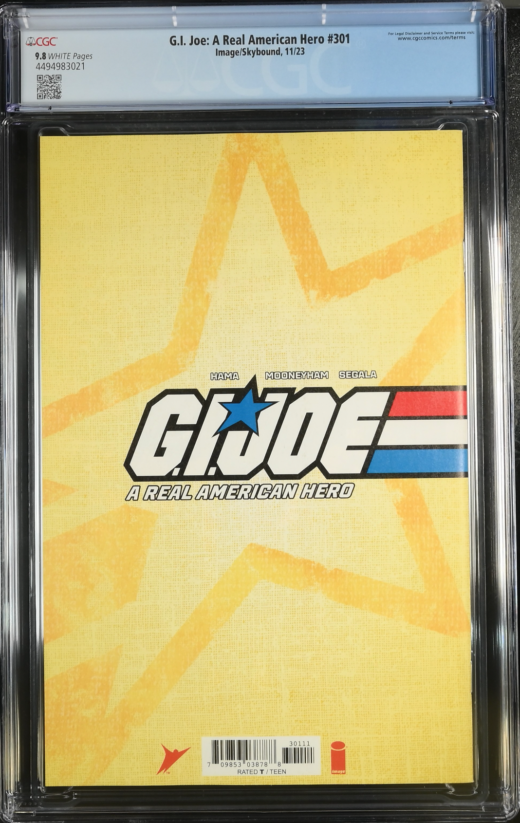 G.I. Joe: A Real American Hero #301 CGC 9.8