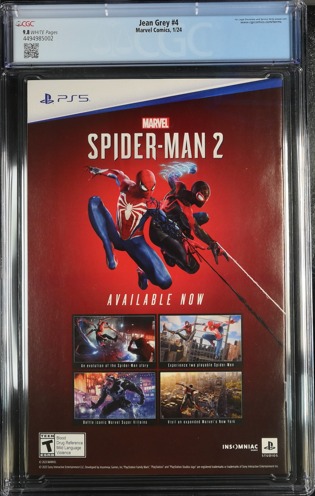 Jean Grey #4 CGC 9.8