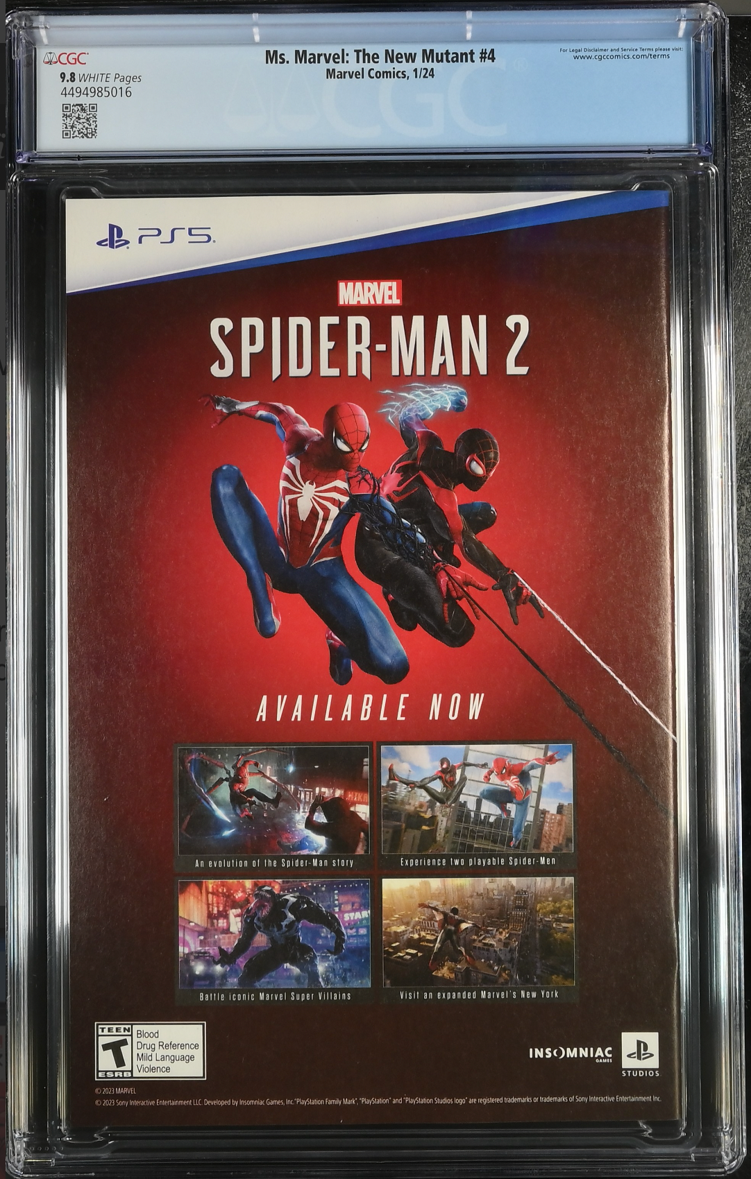 Ms. Marvel: The New Mutant #4 CGC 9.8