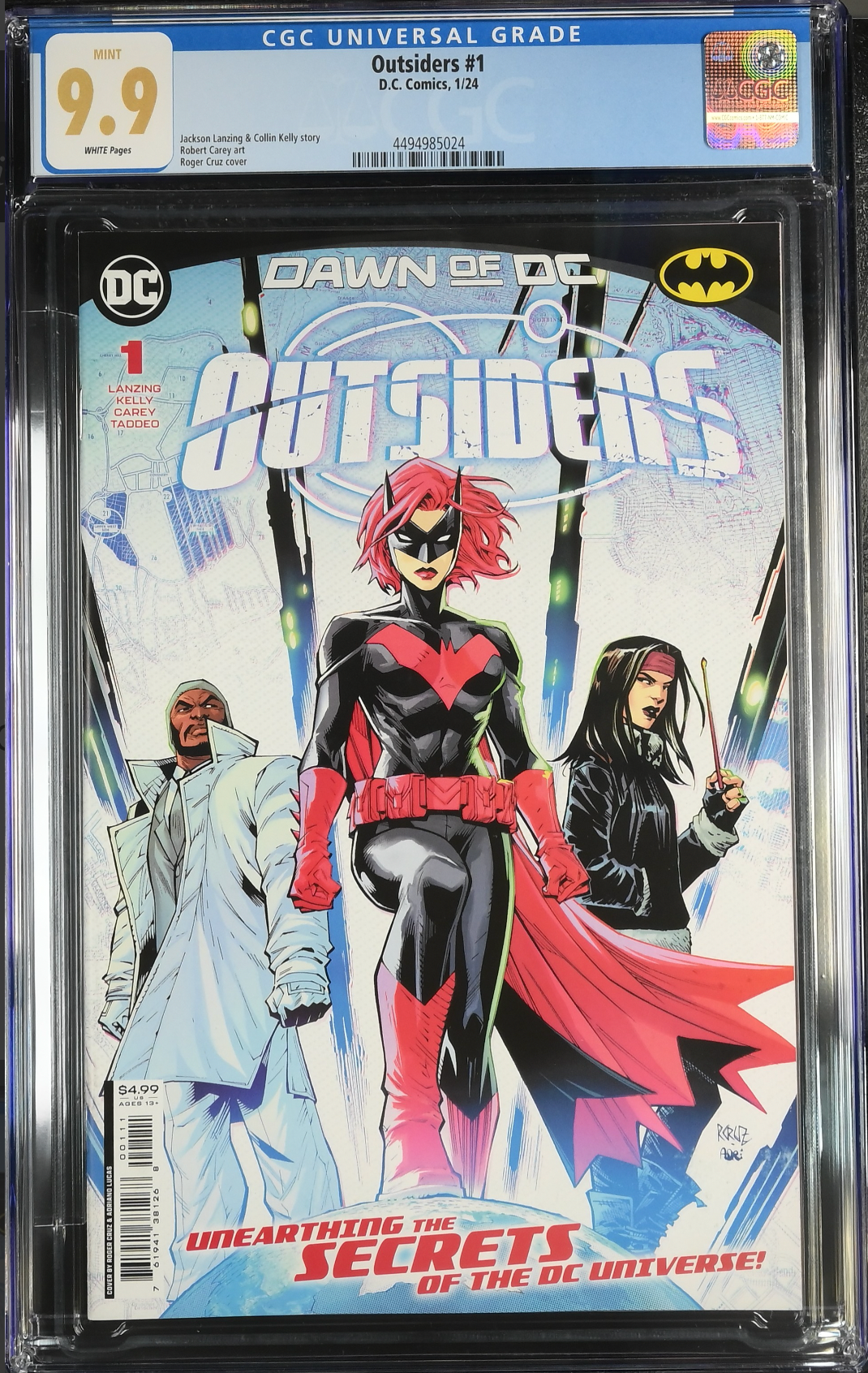 Outsiders #1 CGC 9.9