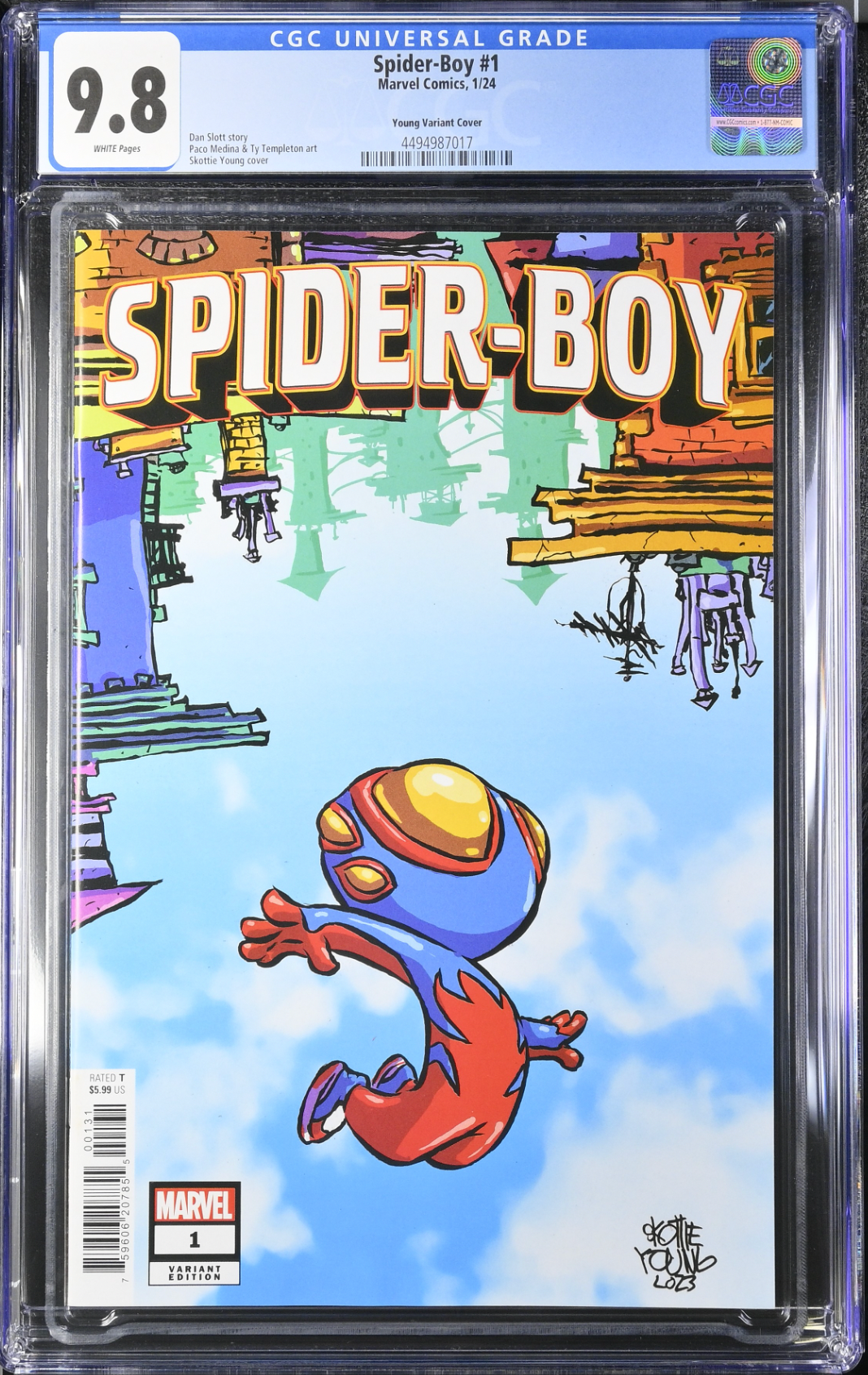 Spider-Boy #1 Young Variant CGC 9.8