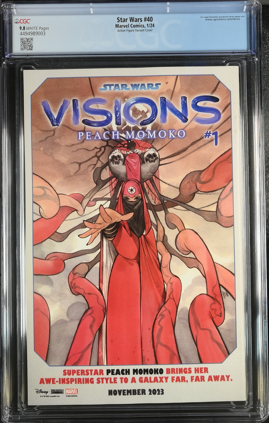 Star Wars #40 Action Figure Variant CGC 9.8