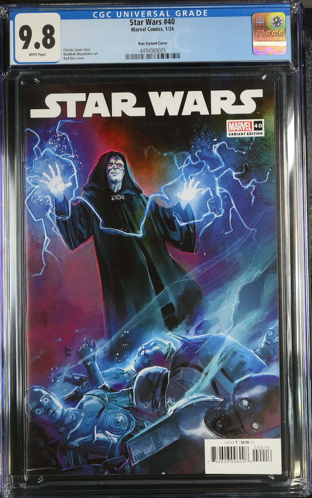 Star Wars #40 Reis 1:25 Retailer Incentive Variant CGC 9.8