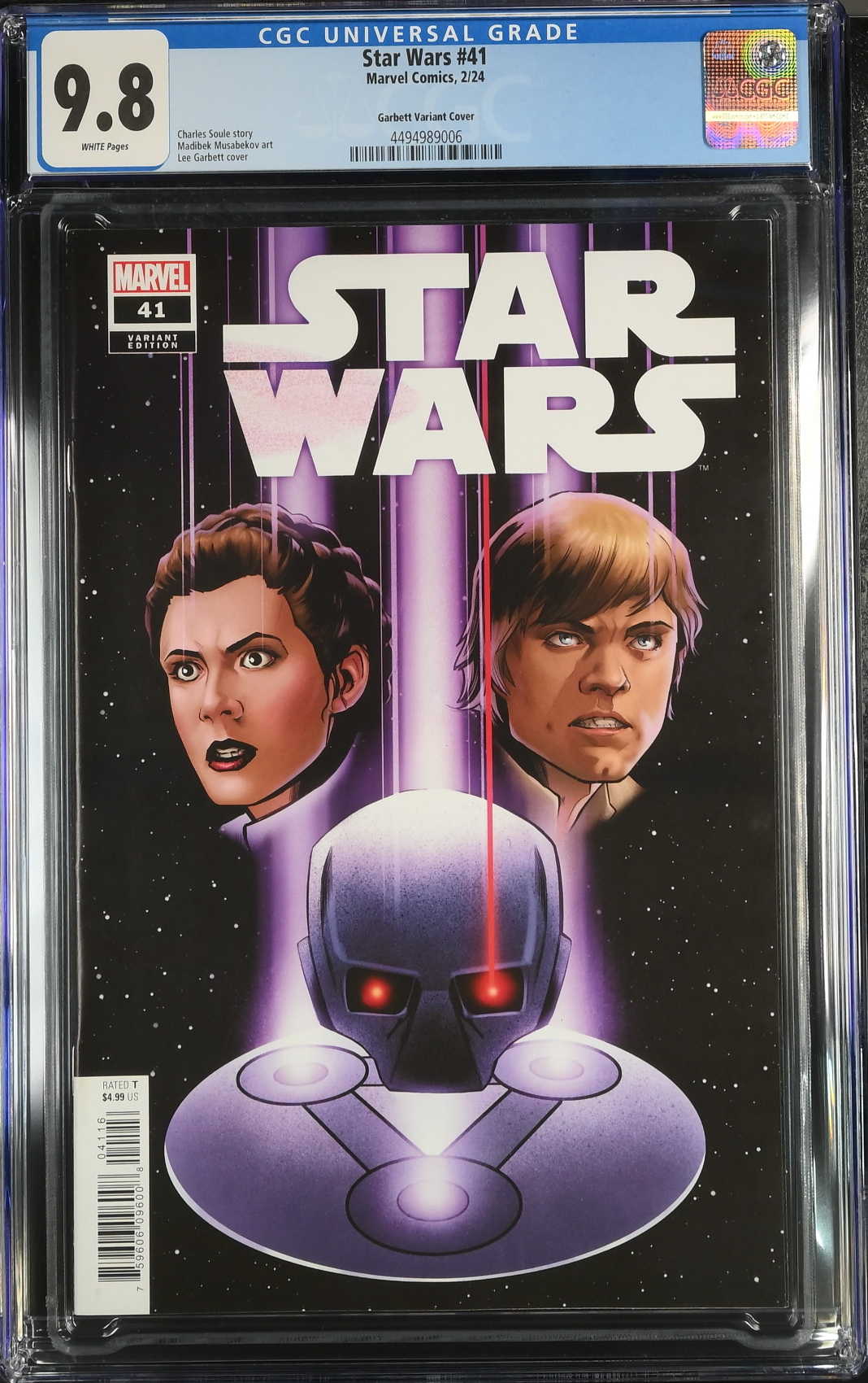 Star Wars #41 Garbett 1:25 Retailer Incentive Variant CGC 9.8