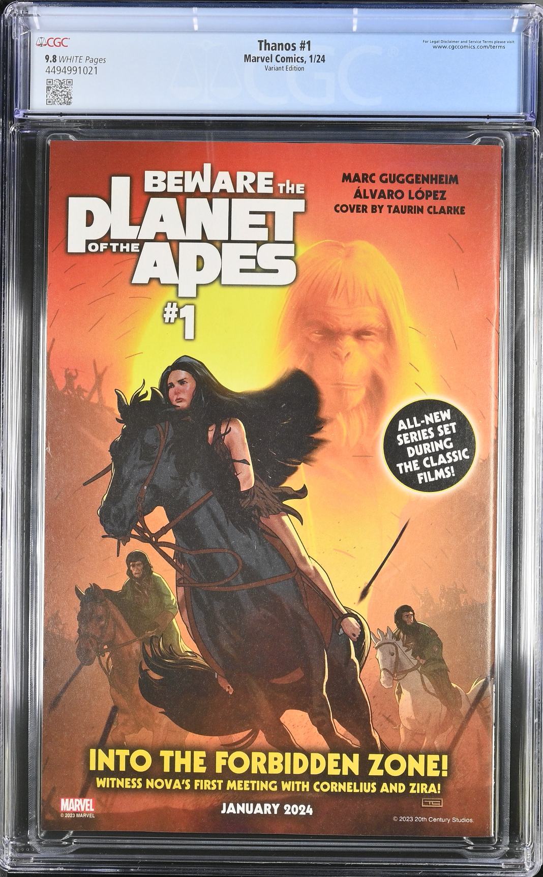 Thanos #1 Noto Variant CGC 9.8