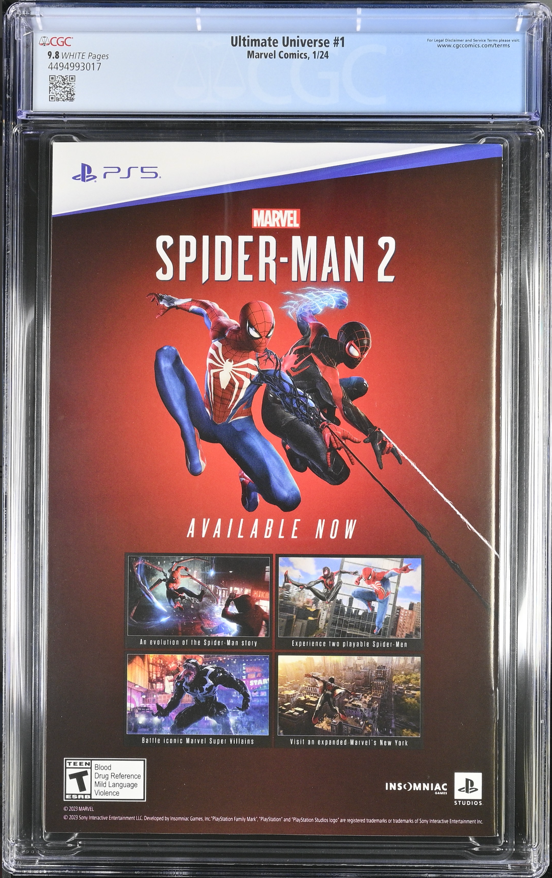 Ultimate Universe #1 CGC 9.8