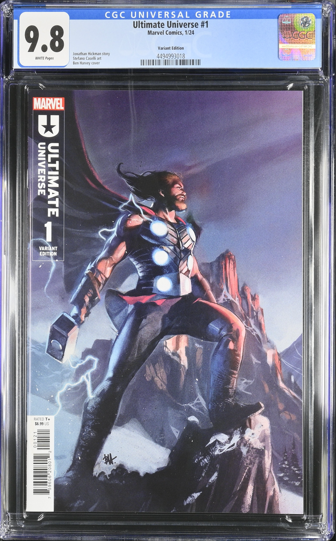Ultimate Universe #1 Harvey Variant CGC 9.8