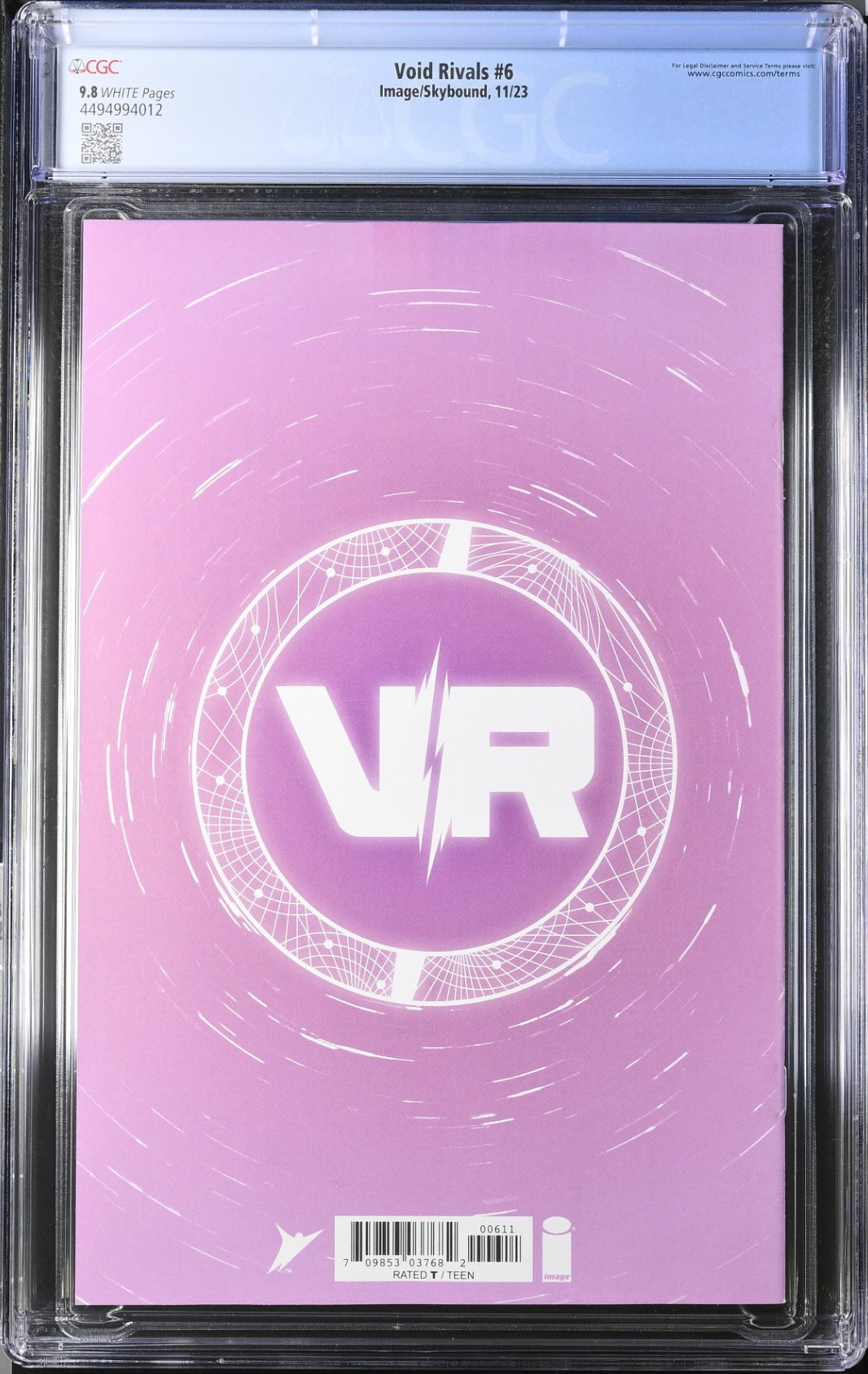 Void Rivals #6 CGC 9.8