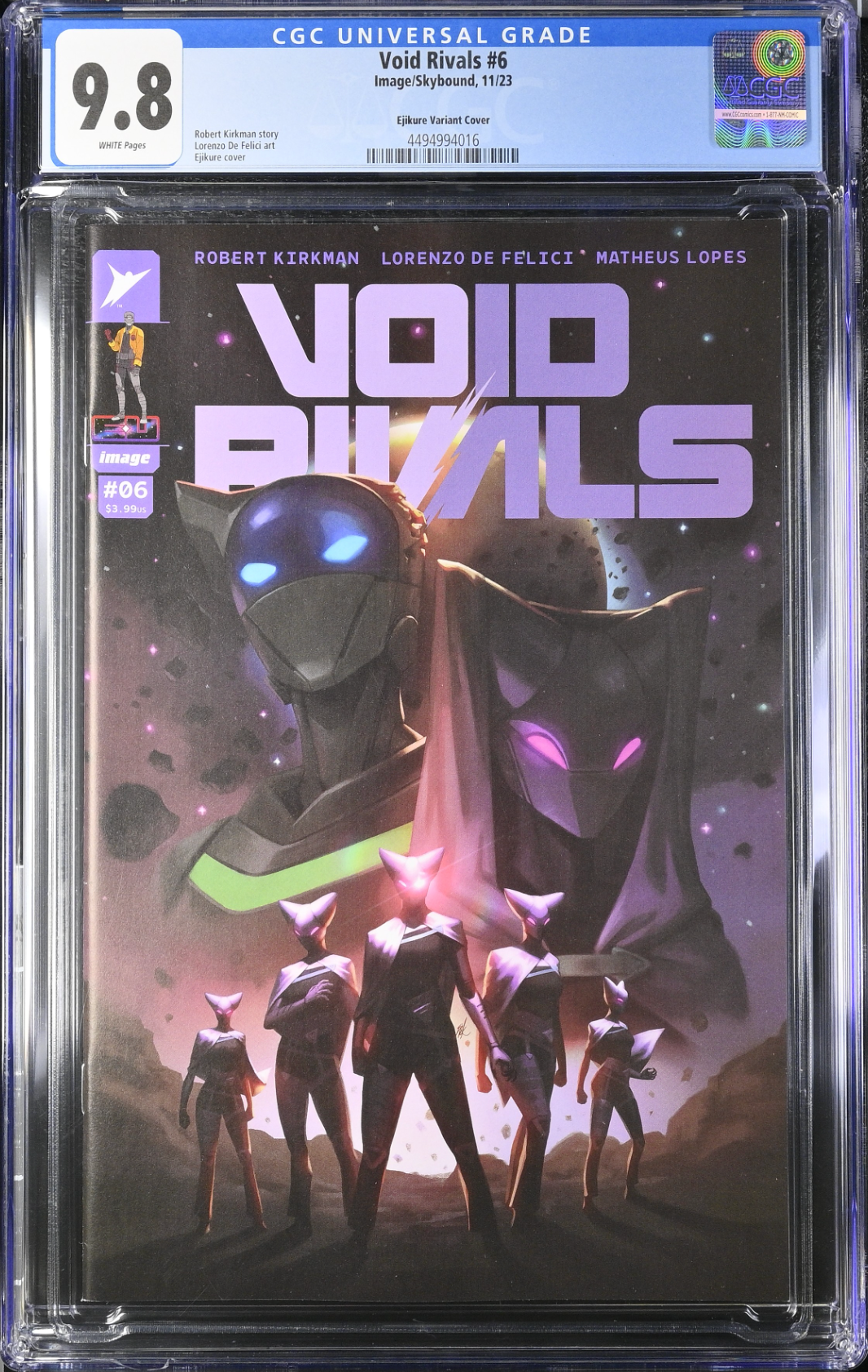 Void Rivals #6 Ejikure 1:10 Retailer Incentive Variant CGC 9.8