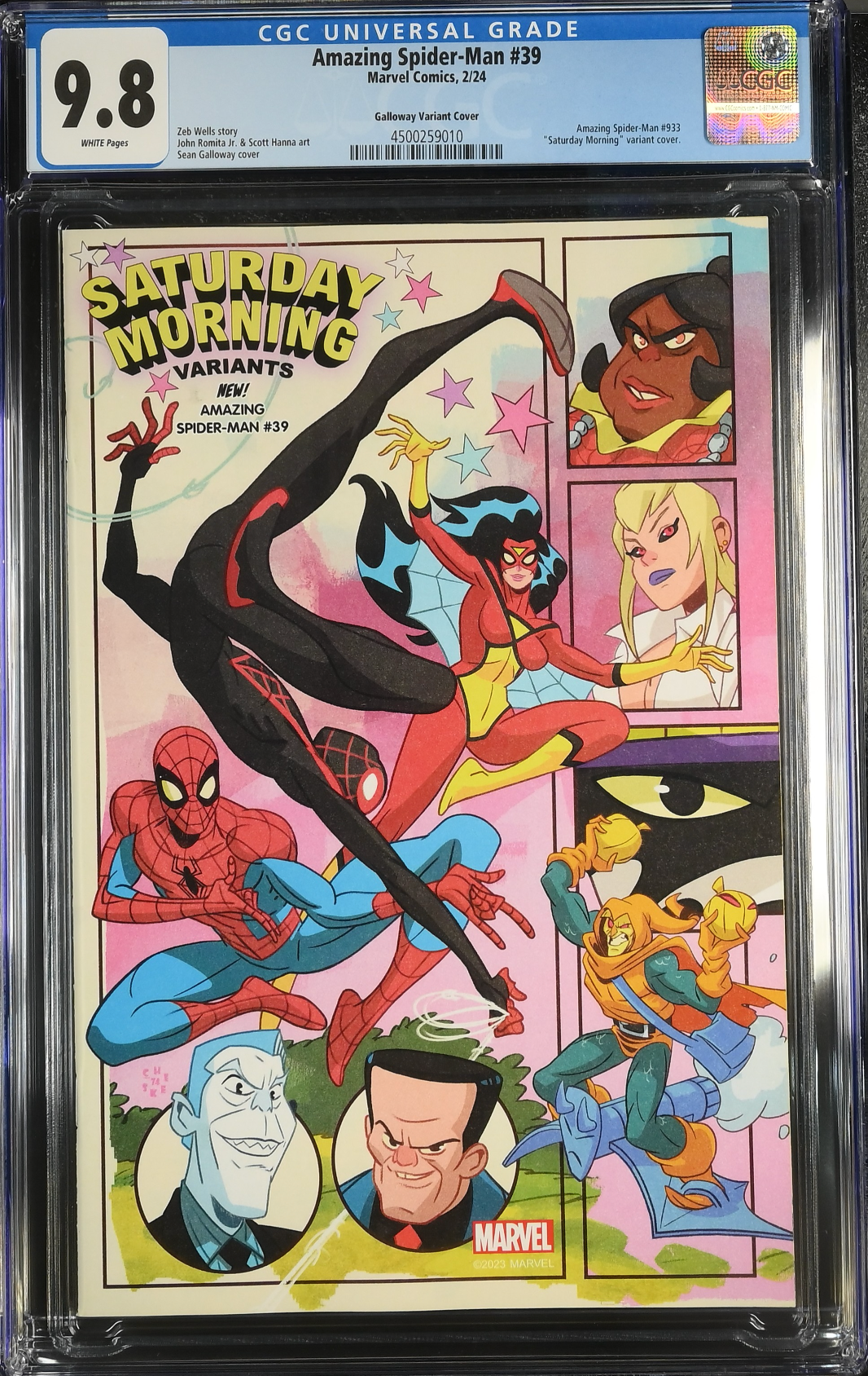 Amazing Spider-Man #39 Galloway Variant CGC 9.8