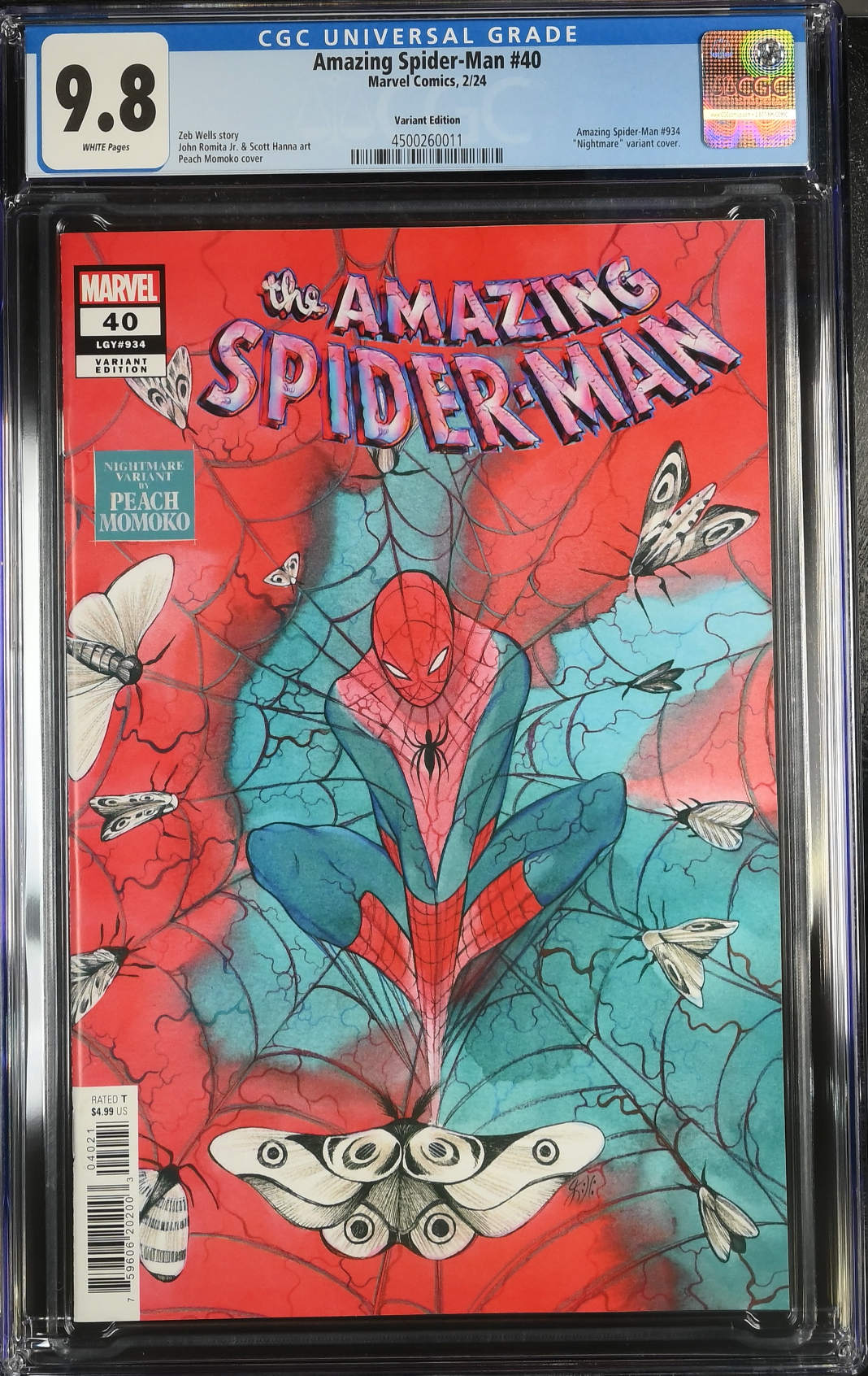 Amazing Spider-Man #40 Momoko Variant CGC 9.8