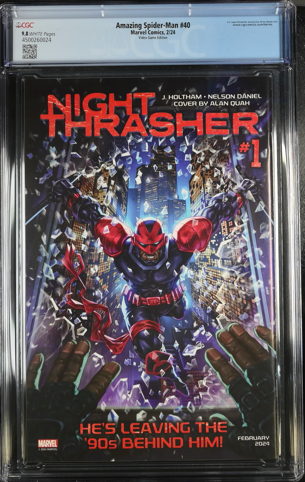 Amazing Spider-Man #40 Francisco Spider-Man 2 25th Century Suit Variant CGC 9.8
