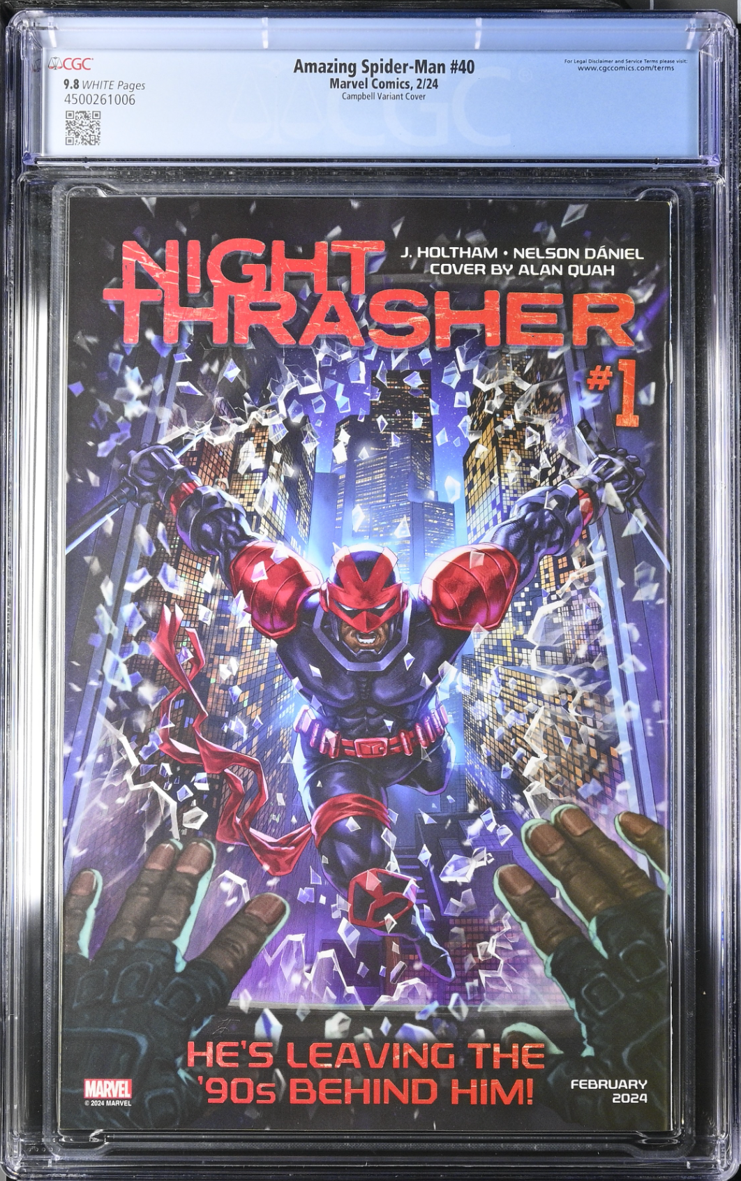 Amazing Spider-Man #40 Campbell Ski Chalet Variant CGC 9.8