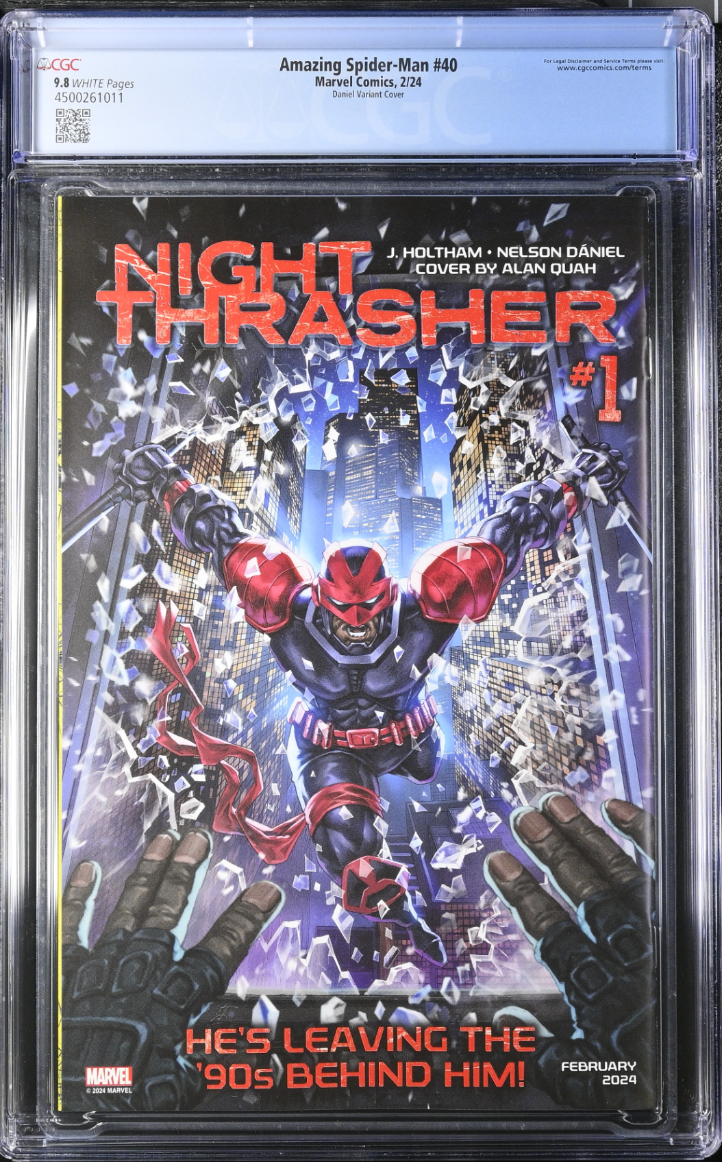 Amazing Spider-Man #40 Daniel 1:25 Retailer Incentive Variant CGC 9.8