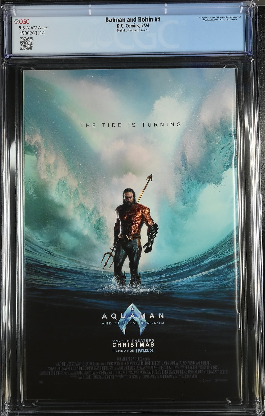 Batman and Robin #4 Melnikov 1:25 Retailer Incentive Variant CGC 9.8