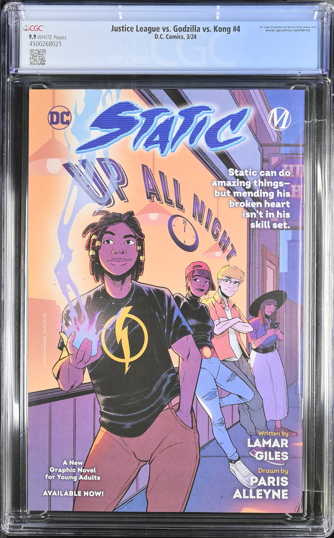 Justice League vs. Godzilla vs. Kong #4 CGC 9.9