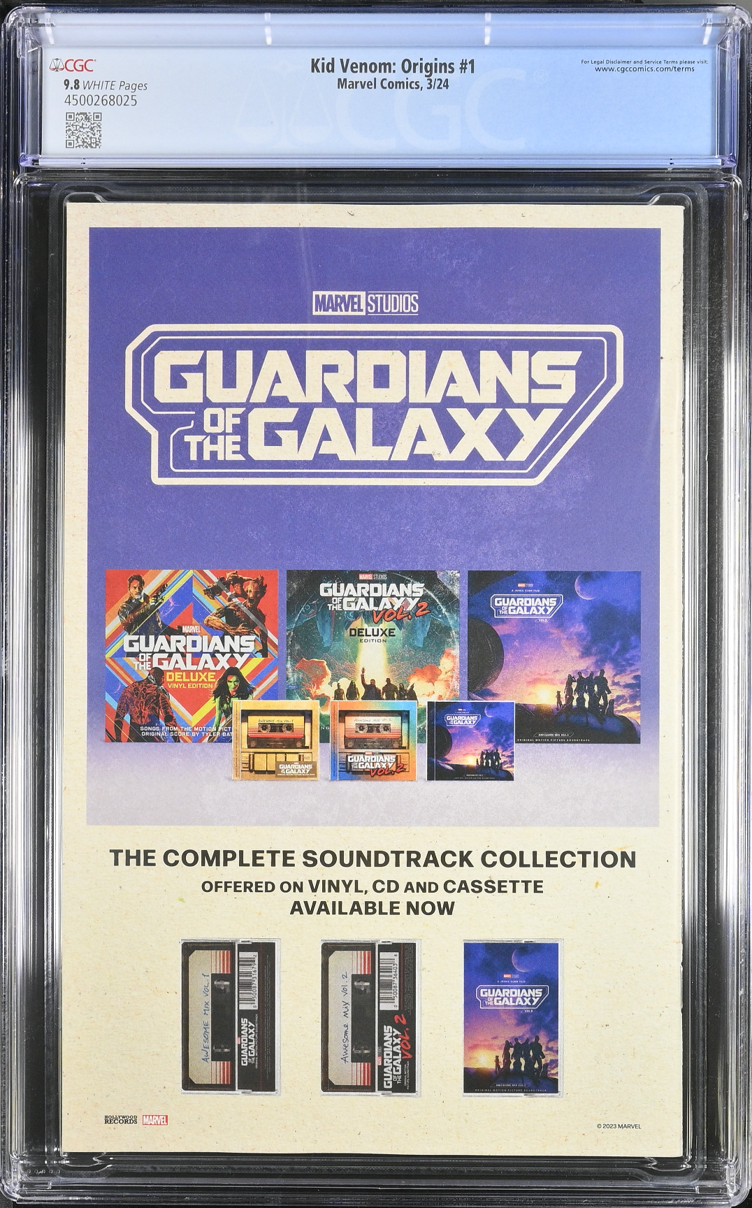 Kid Venom: Origins #1 CGC 9.8