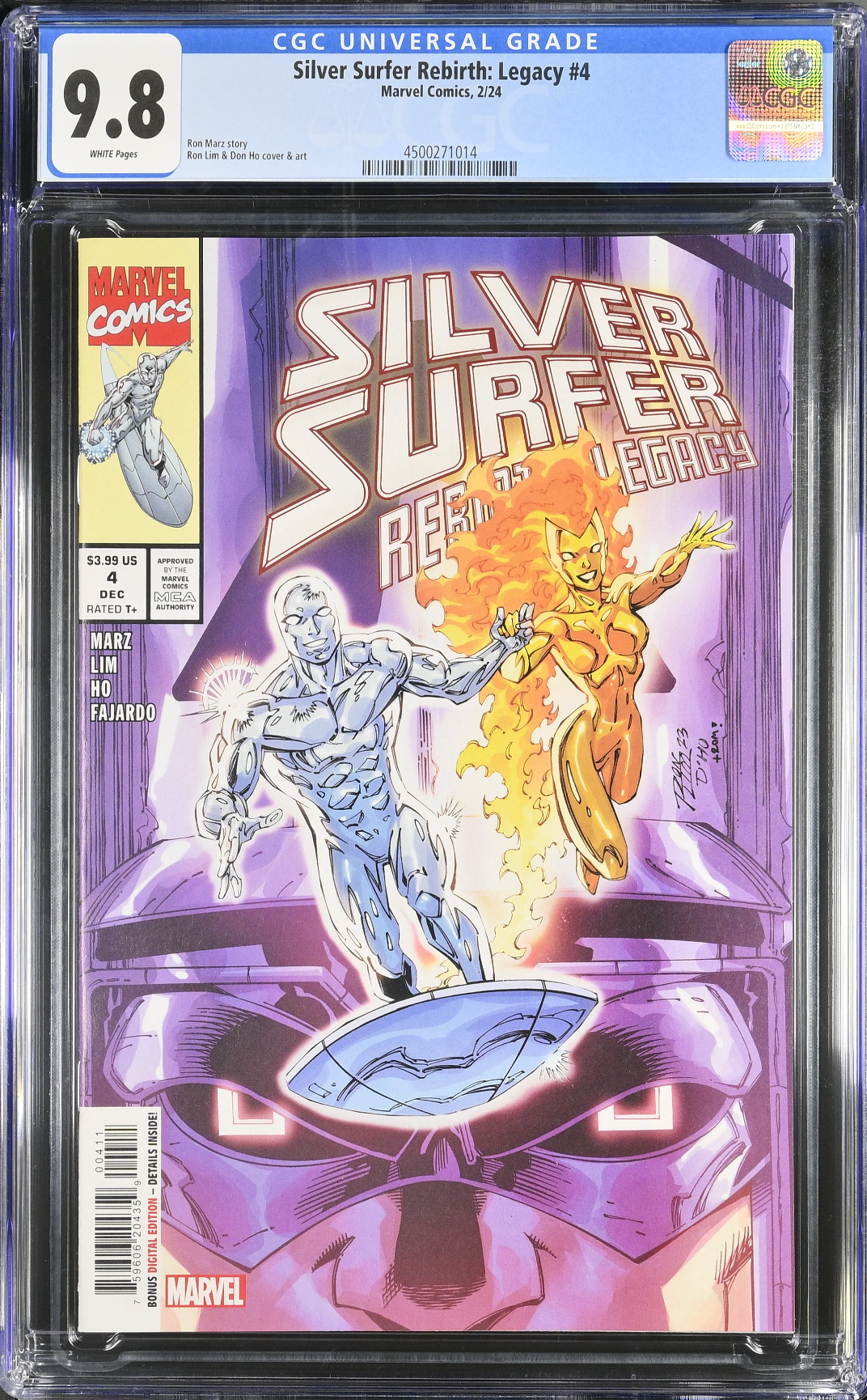 Silver Surfer Rebirth: Legacy #4 CGC 9.8