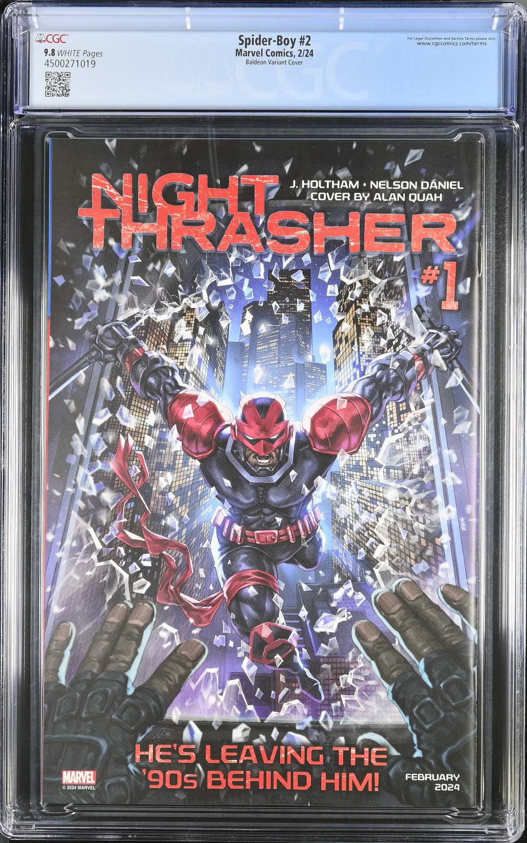 Spider-Boy #2 Baldeon 1:25 Retailer Incentive Variant CGC 9.8