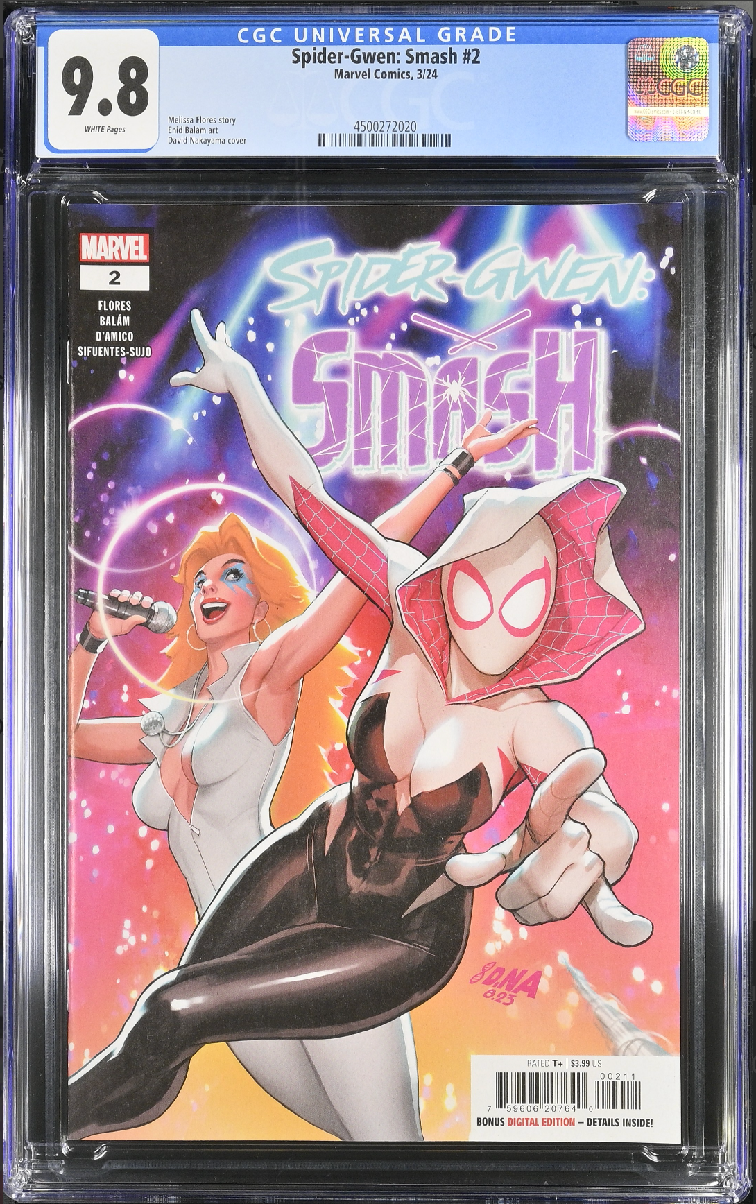 Spider-Gwen: Smash #2 CGC 9.8