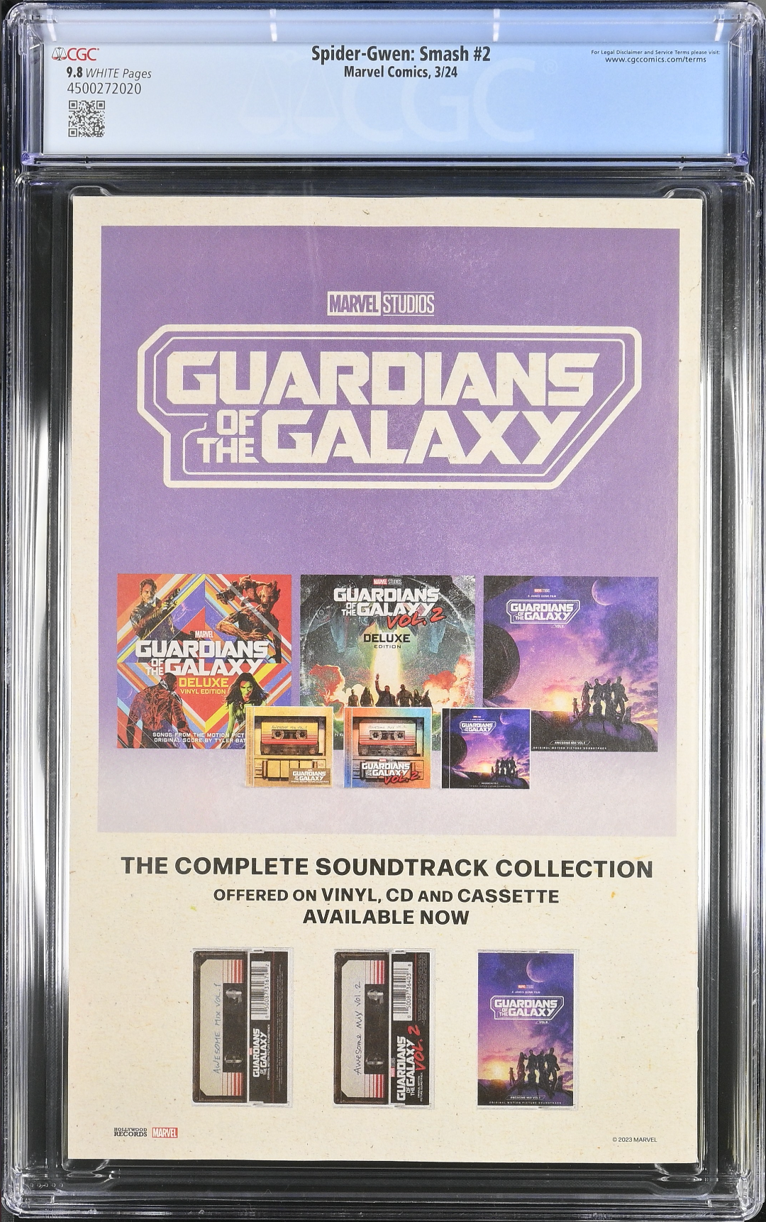 Spider-Gwen: Smash #2 CGC 9.8