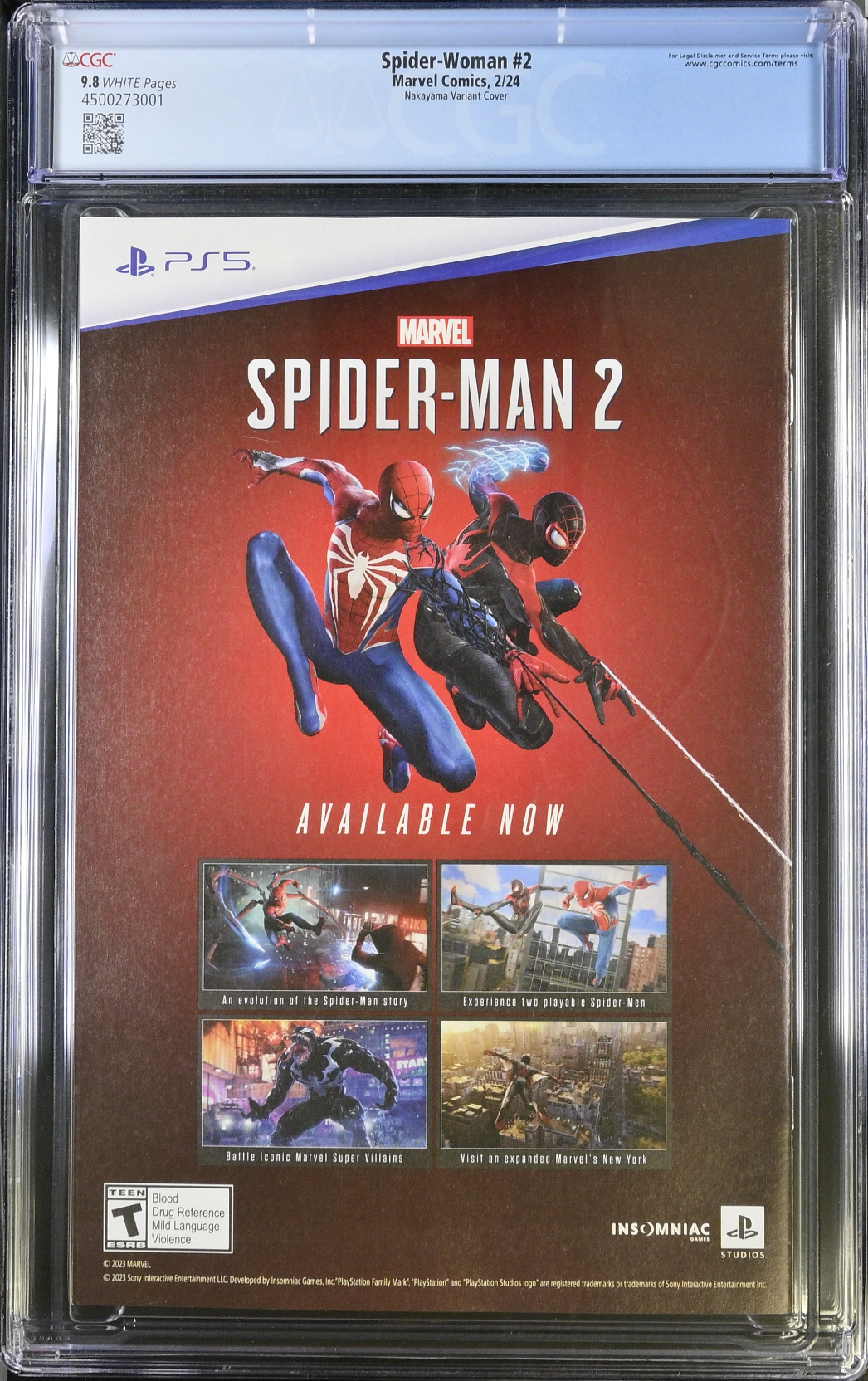 Spider-Woman #2 Nakayama Ski Chalet Variant CGC 9.8