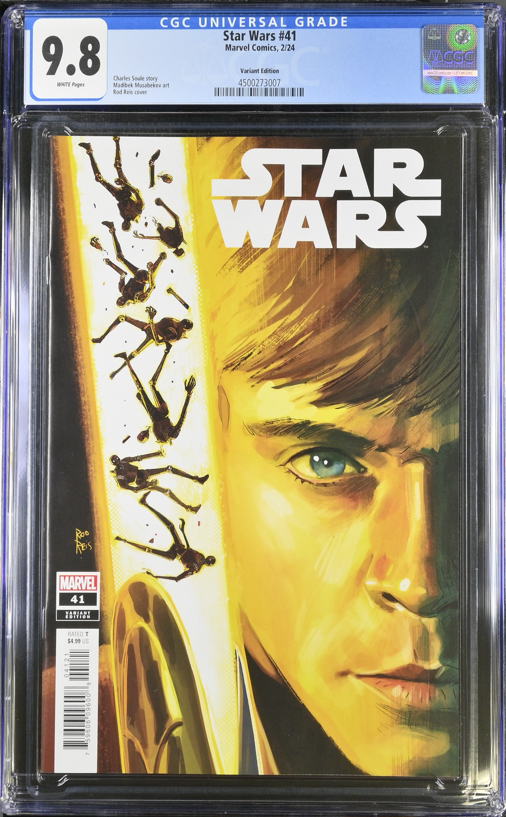 Star Wars #41 Reis Variant CGC 9.8