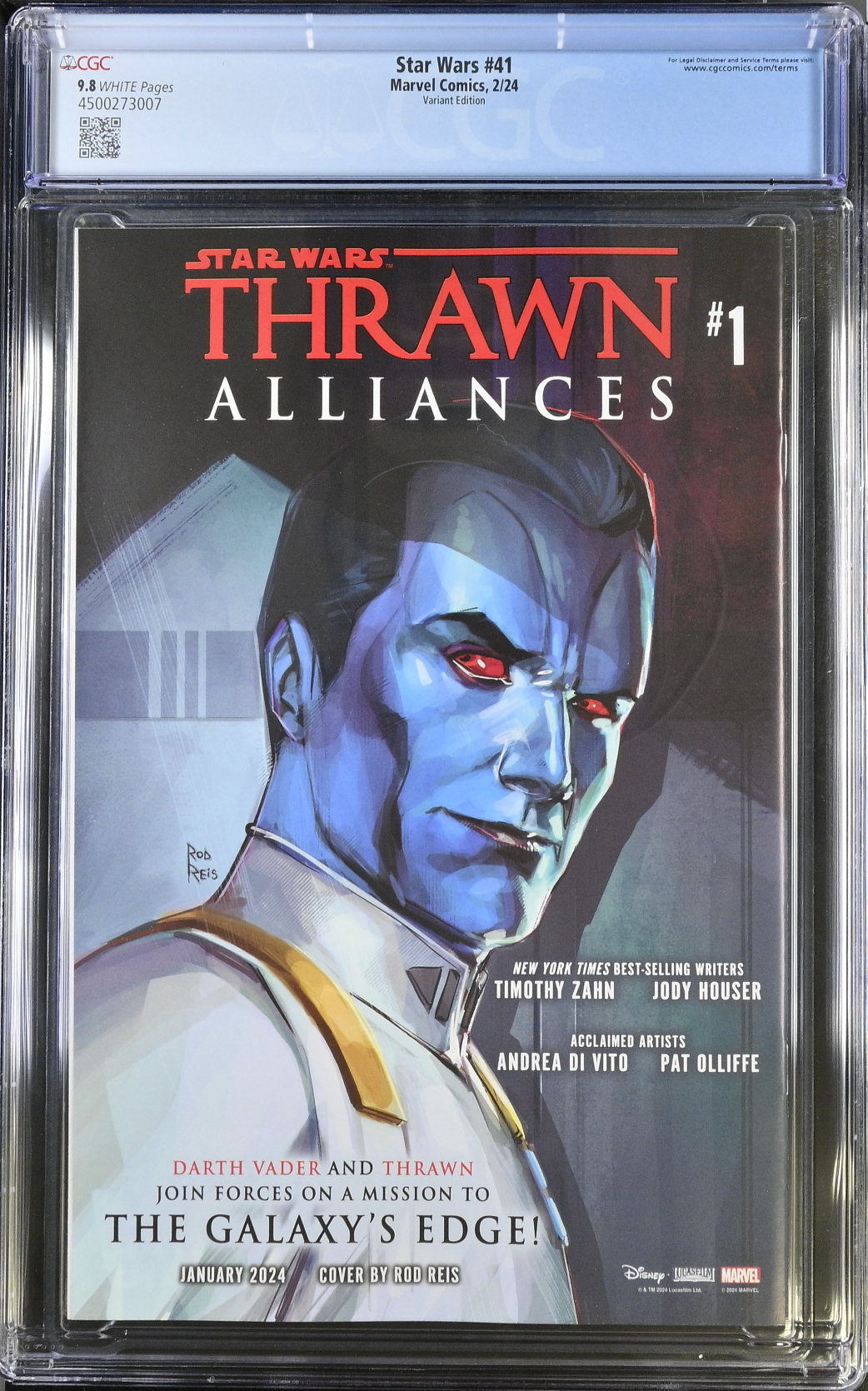 Star Wars #41 Reis Variant CGC 9.8