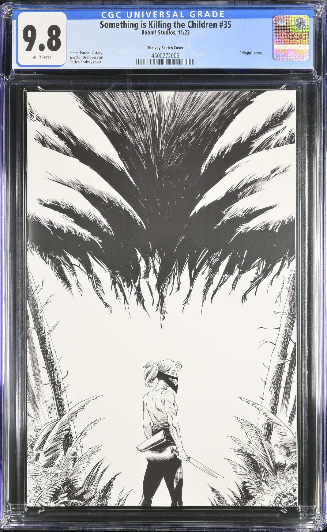 Something is Killing the Children #35 - Cover F - 1:75 Shalvey Virgin Retailer Incentive Variant CGC 9.8