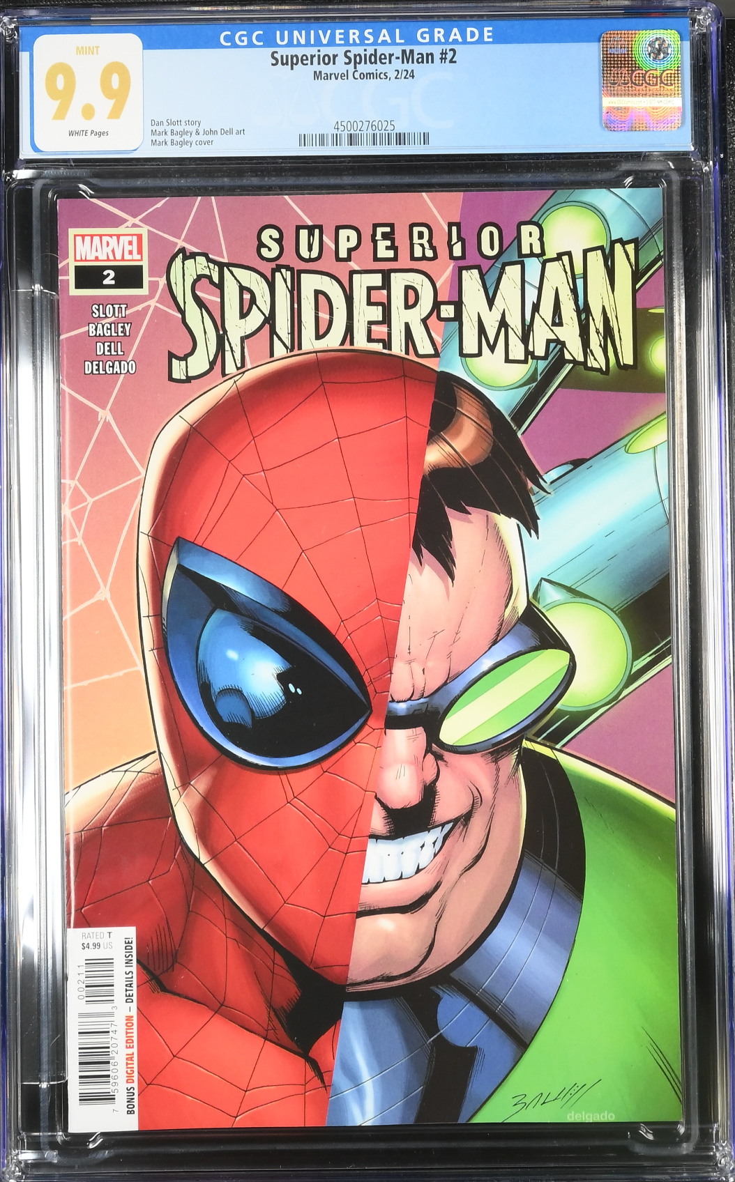 Superior Spider-Man #2 CGC 9.9