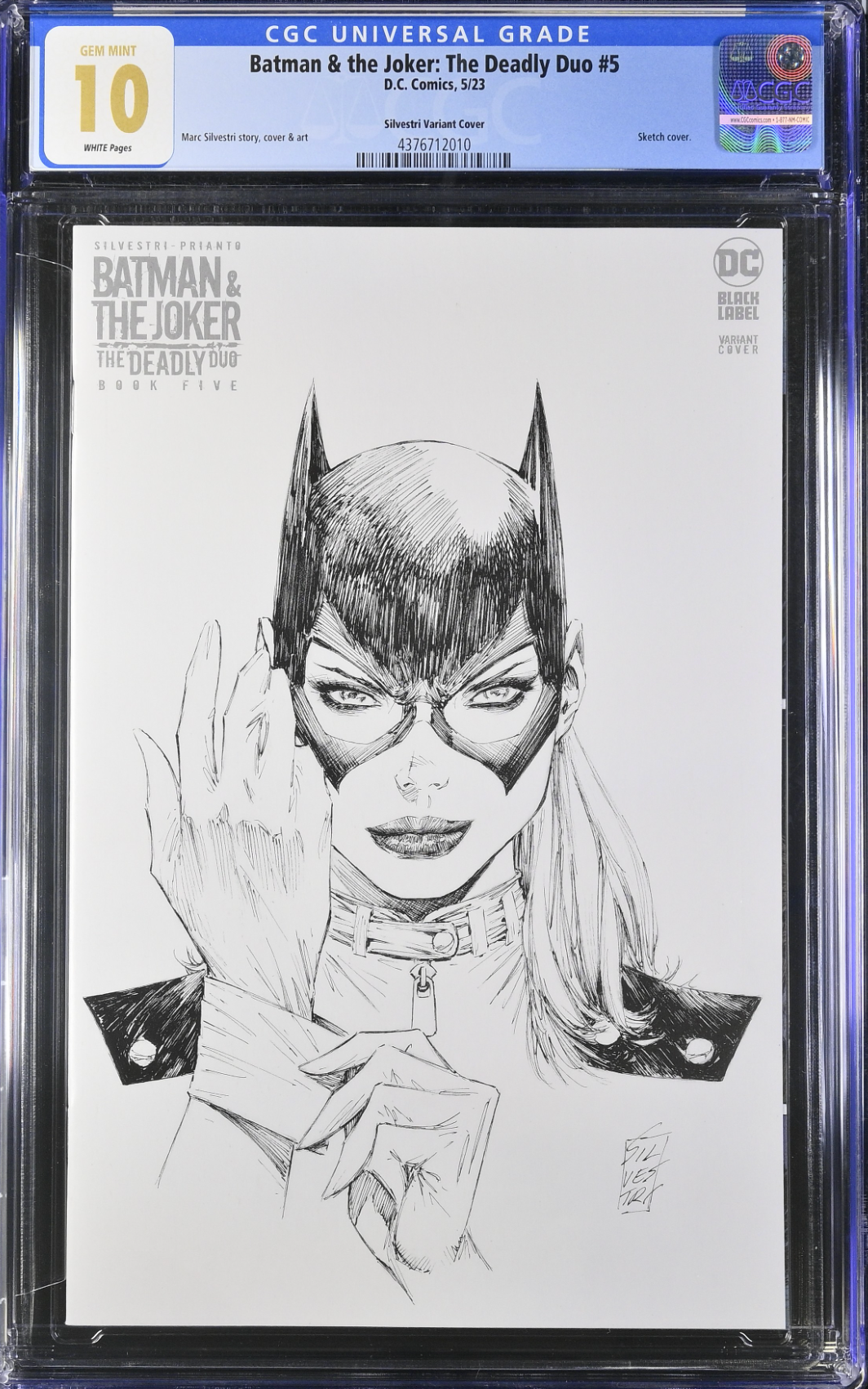 Batman & The Joker: The Deadly Duo #5 Silvestri 1:50 Retailer Incentive Variant CGC 10.0