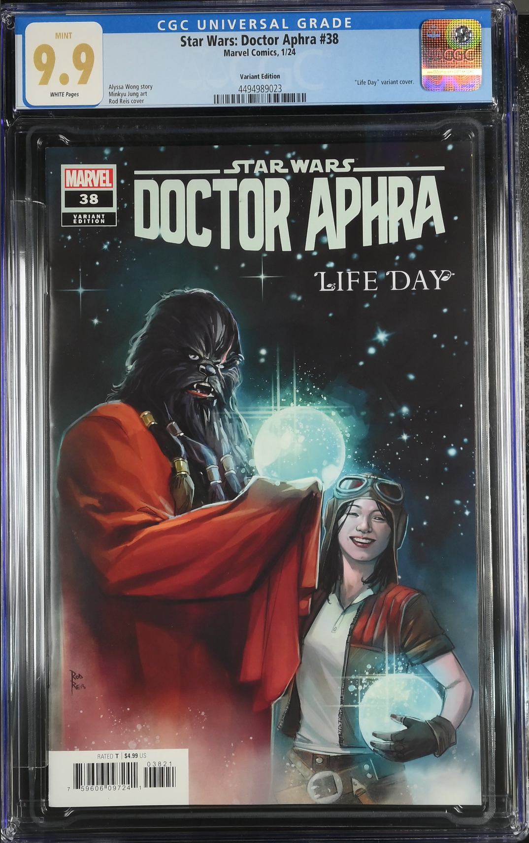 Star Wars: Doctor Aphra #38 Reis Variant CGC 9.9