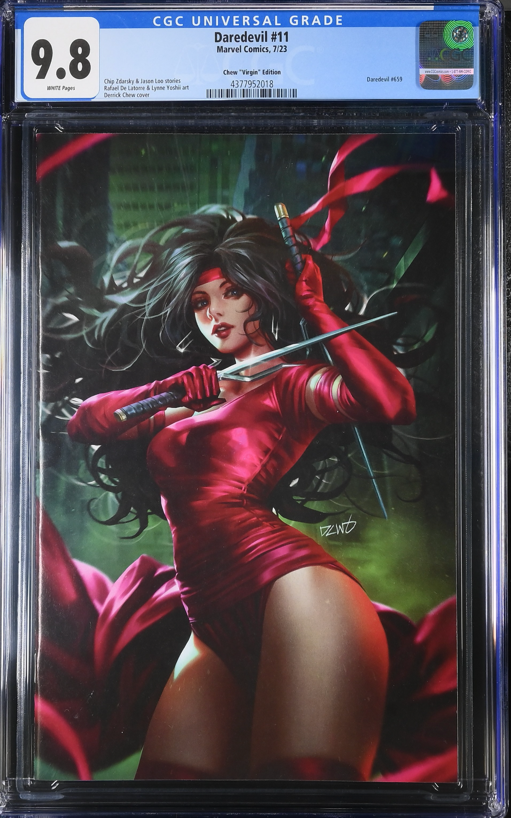 Daredevil #11 Chew 1:50 Virgin Retailer Incentive Variant CGC 9.8
