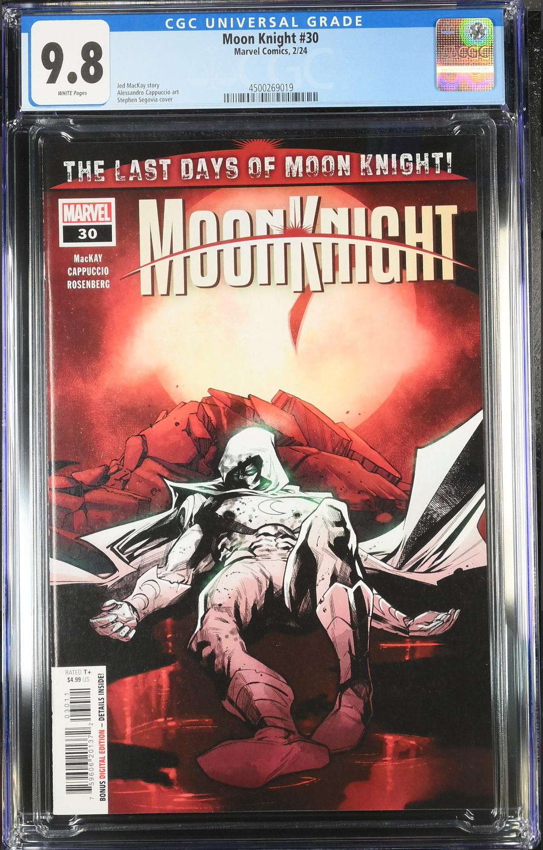 Moon Knight #30 CGC 9.8