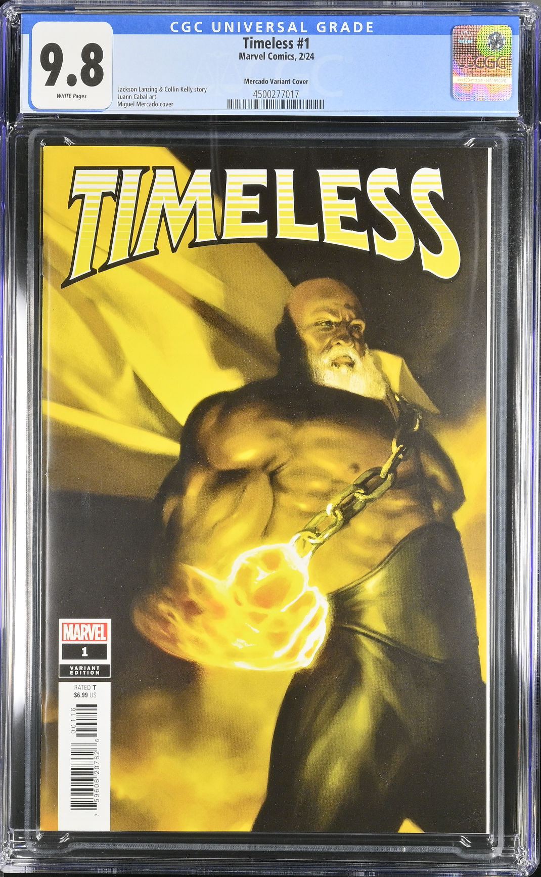 Timeless #1 Mercado 1:25 Retailer Incentive Variant CGC 9.8
