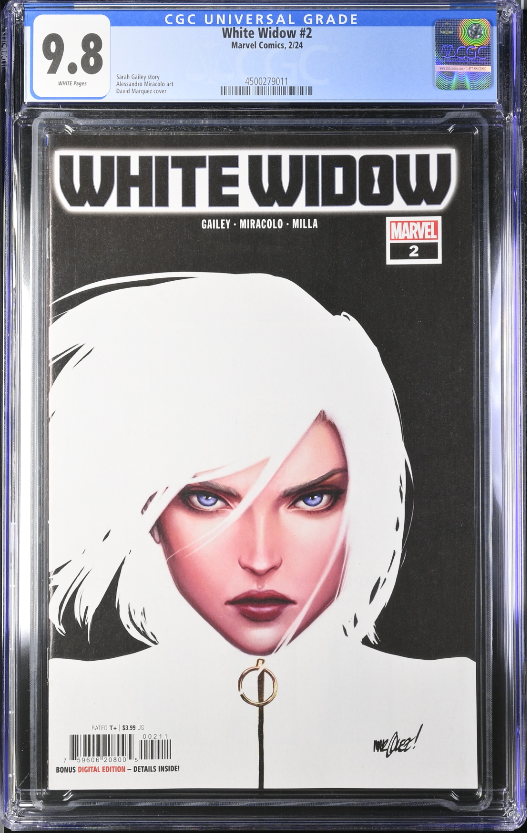 White Widow #2 CGC 9.8