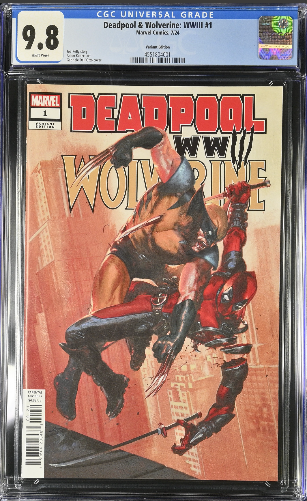 Deadpool & Wolverine: WWIII #1 Dell'Otto Variant CGC 9.8